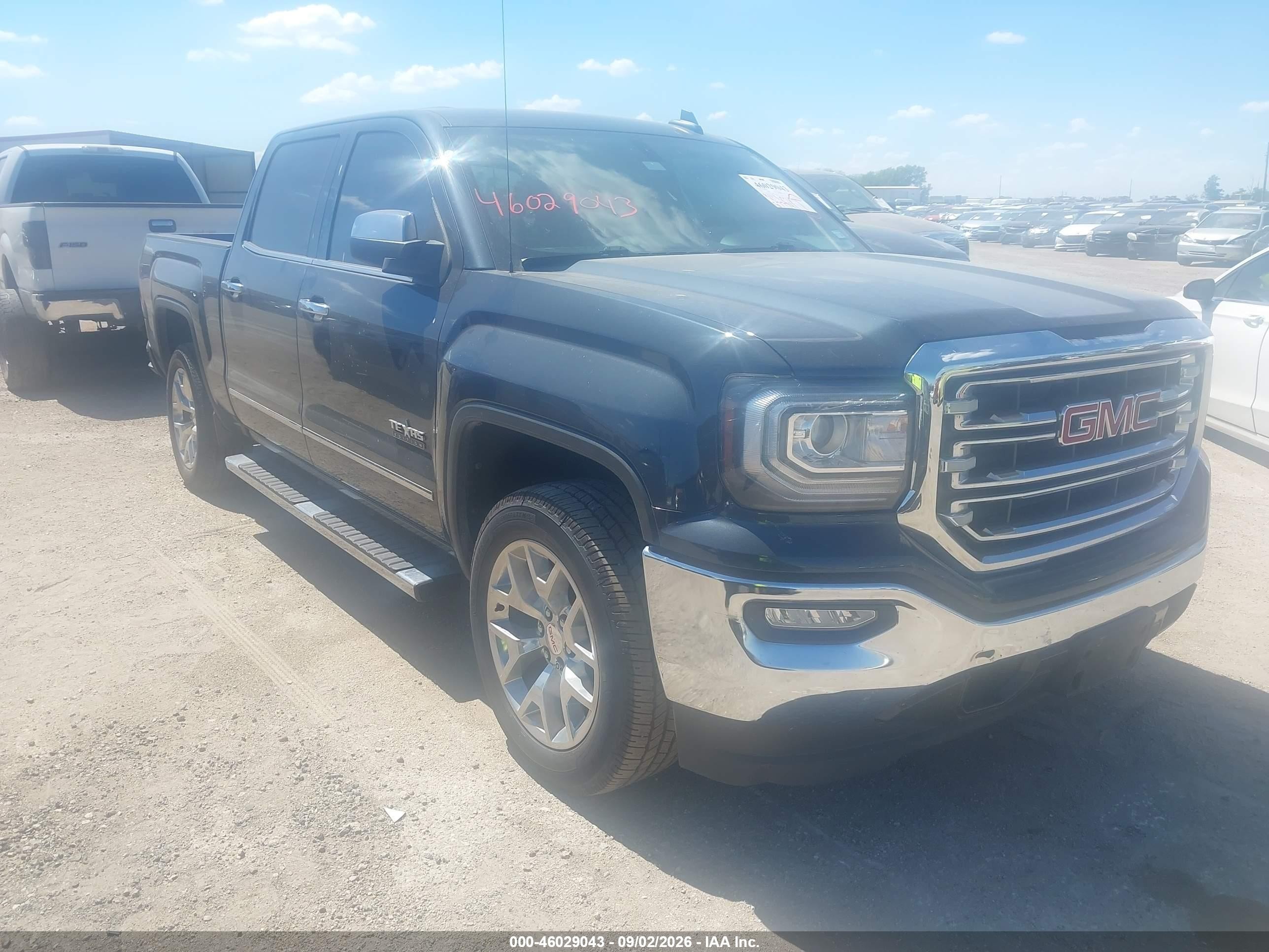 2018 GMC Sierra 1500 VIN 3GTP1NEC9JG574444 — IAAI salvage auction photo