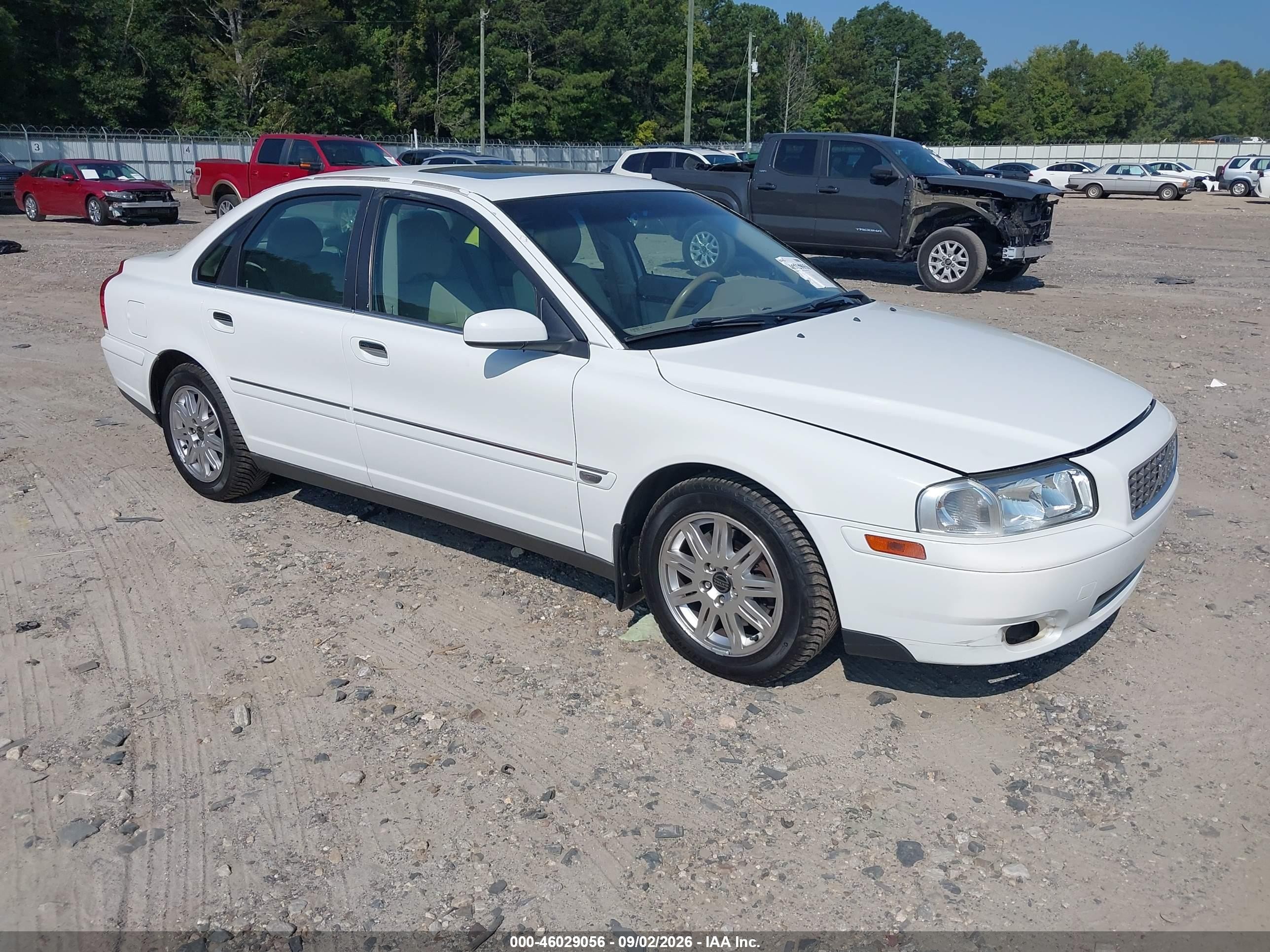 2004 Volvo S80 VIN YV1TS59H041363938 IAAI salvage auction — Front End, Salvage (Georgia), sold $775 on 2026-10-03 (photo 1)
