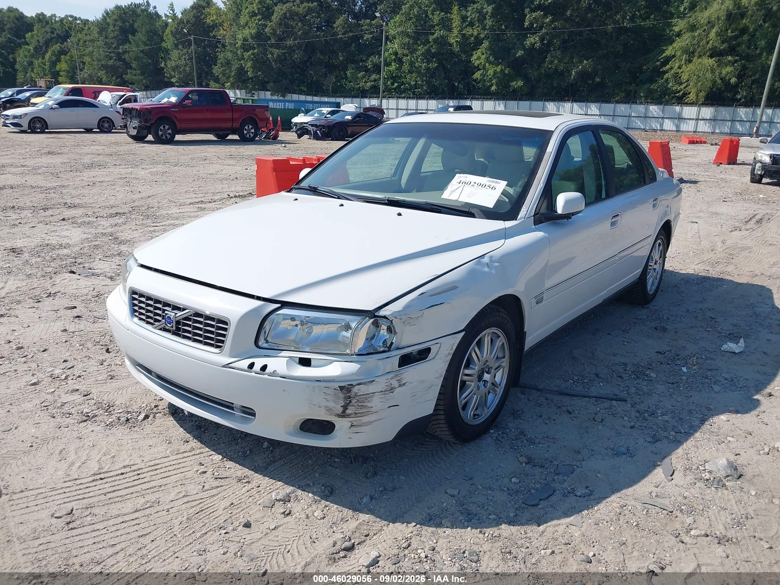 2004 Volvo S80 VIN YV1TS59H041363938 IAAI salvage auction — Front End, Salvage (Georgia), sold $775 on 2026-10-03 (photo 6)