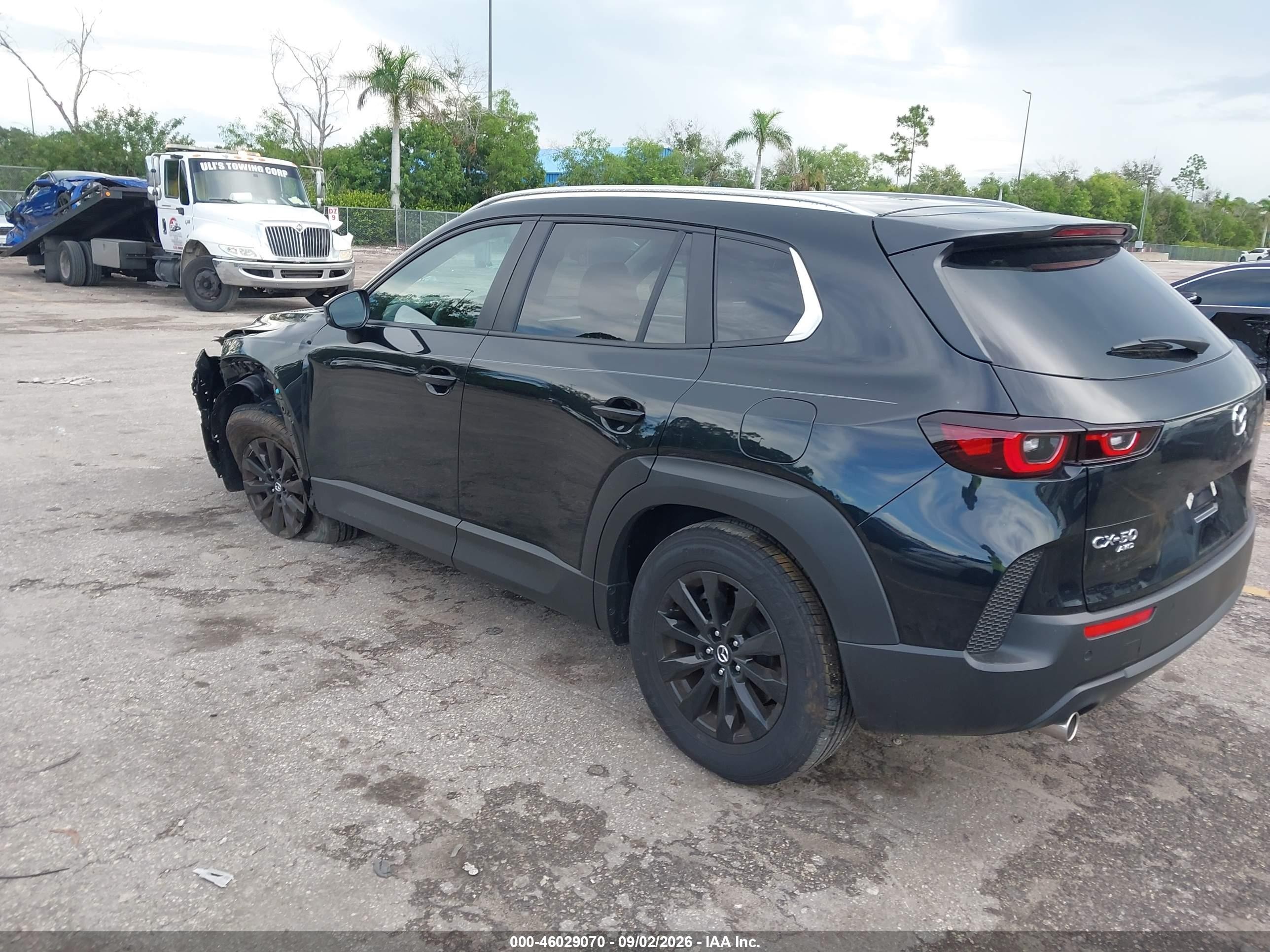 2026 Mazda Cx-50 VIN 7MMVABBL8TN609754 IAAI salvage auction — Unknown, Rebuildable (Florida), sold $10,600 on 2026-10-09 (photo 3)