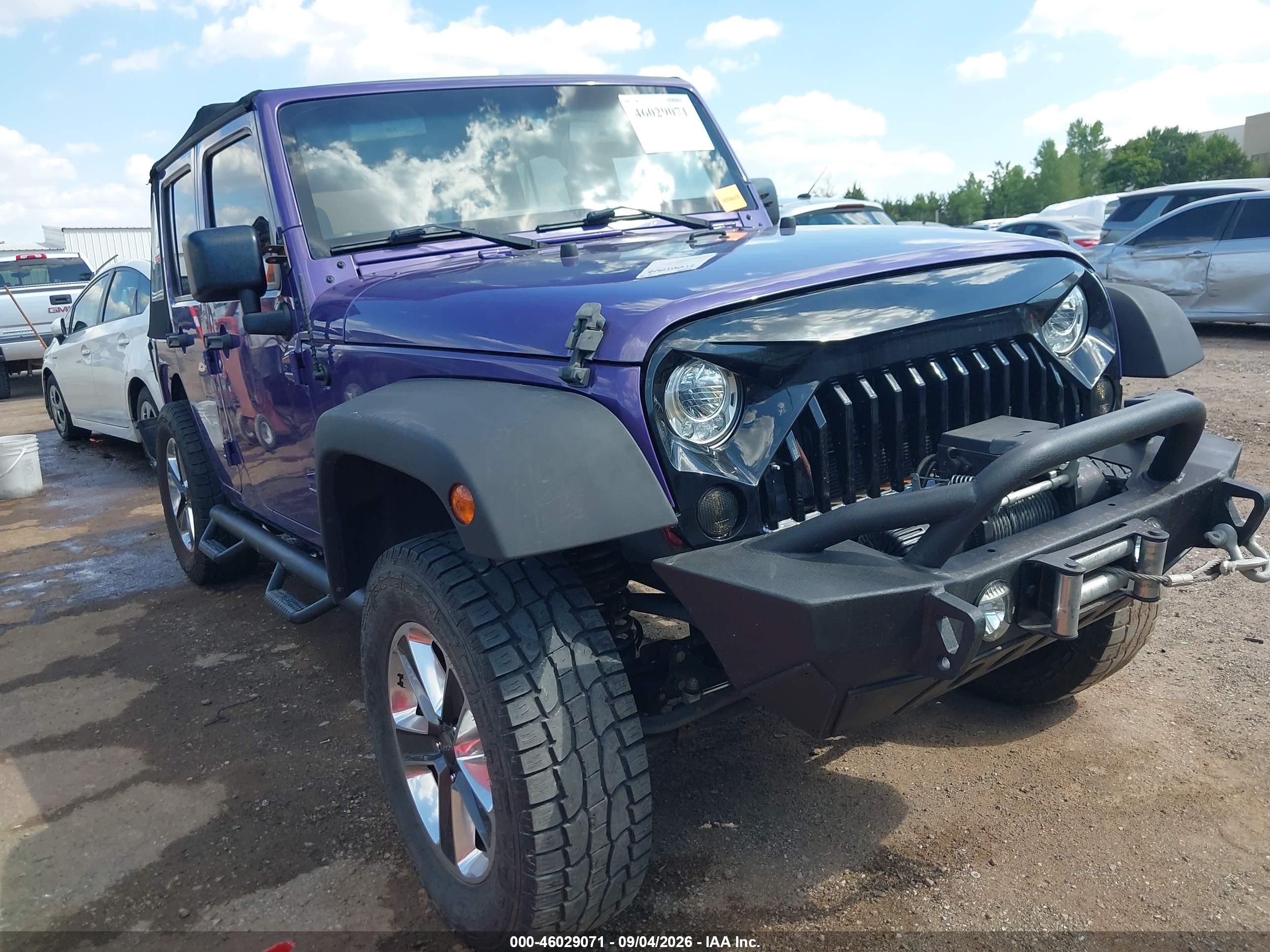 2018 Jeep Wrangler Unlimited VIN 1C4BJWDG5JL875431 — IAAI salvage auction photo