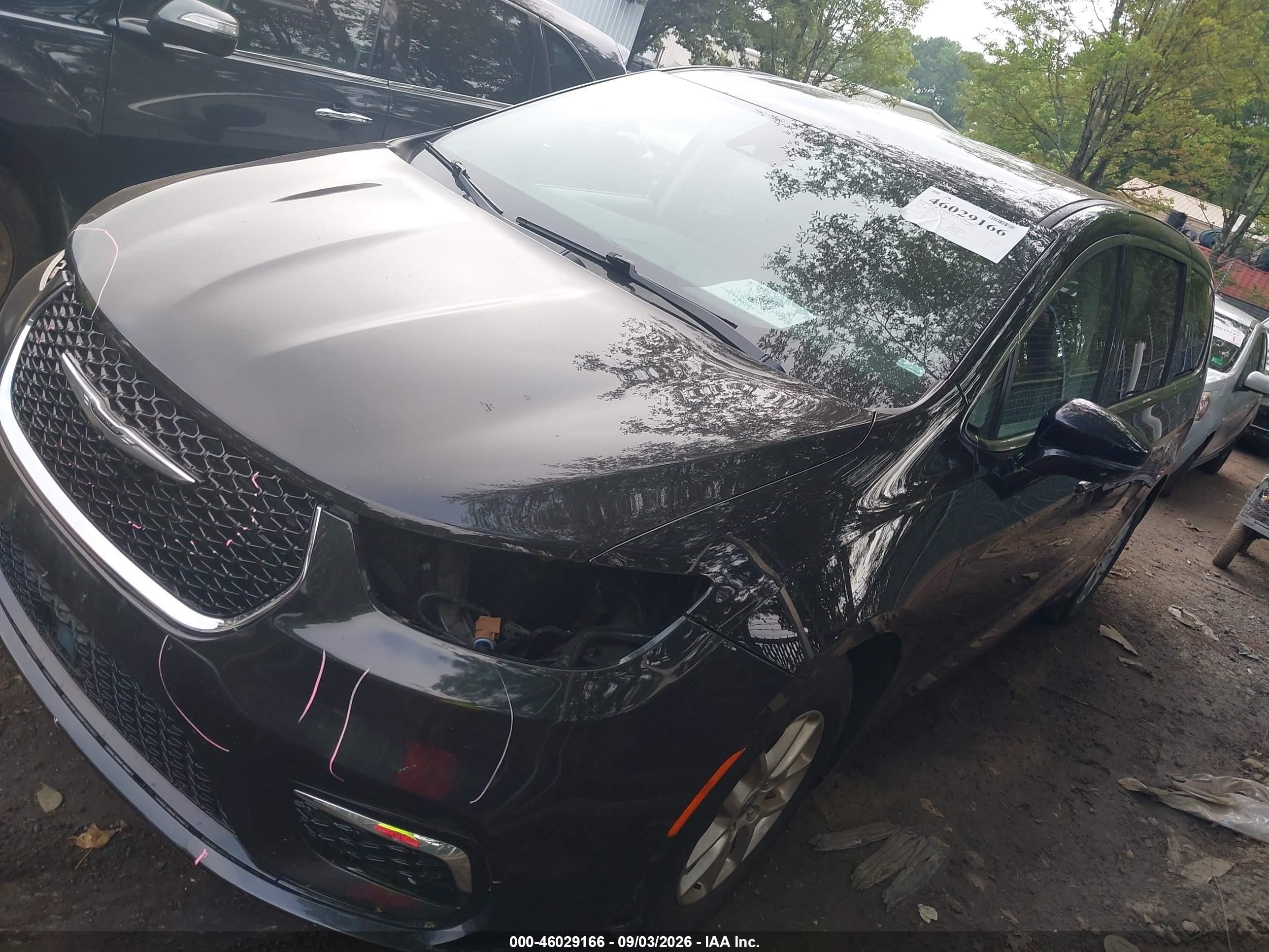 2024 Chrysler Pacifica VIN 2C4RC1BG2RR149463 IAAI salvage auction — Front End, Enterprise Vehicles Clear Only (California), sold $10,100 on 2026-09-06 (photo 2)