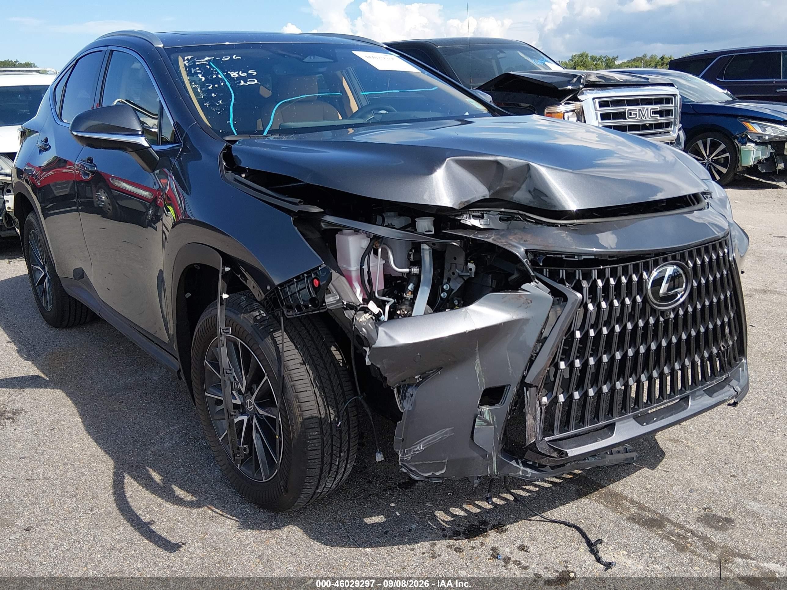 2026 Lexus NX 350 VIN 2T2GGCEZ7TC124422 — IAAI salvage auction photo