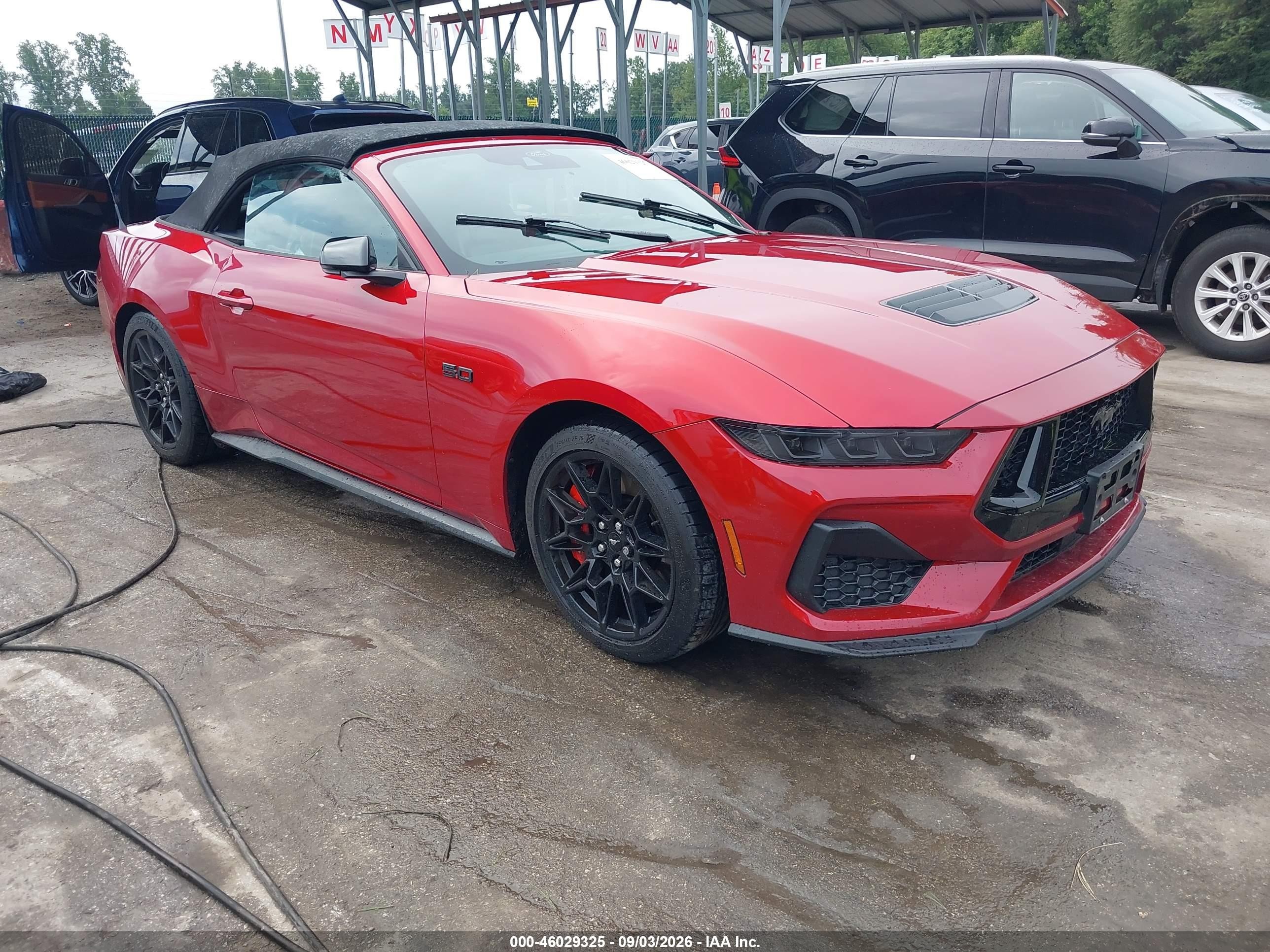 2024 Ford Mustang VIN 1FAGP8FF5R5125862 — IAAI salvage auction photo