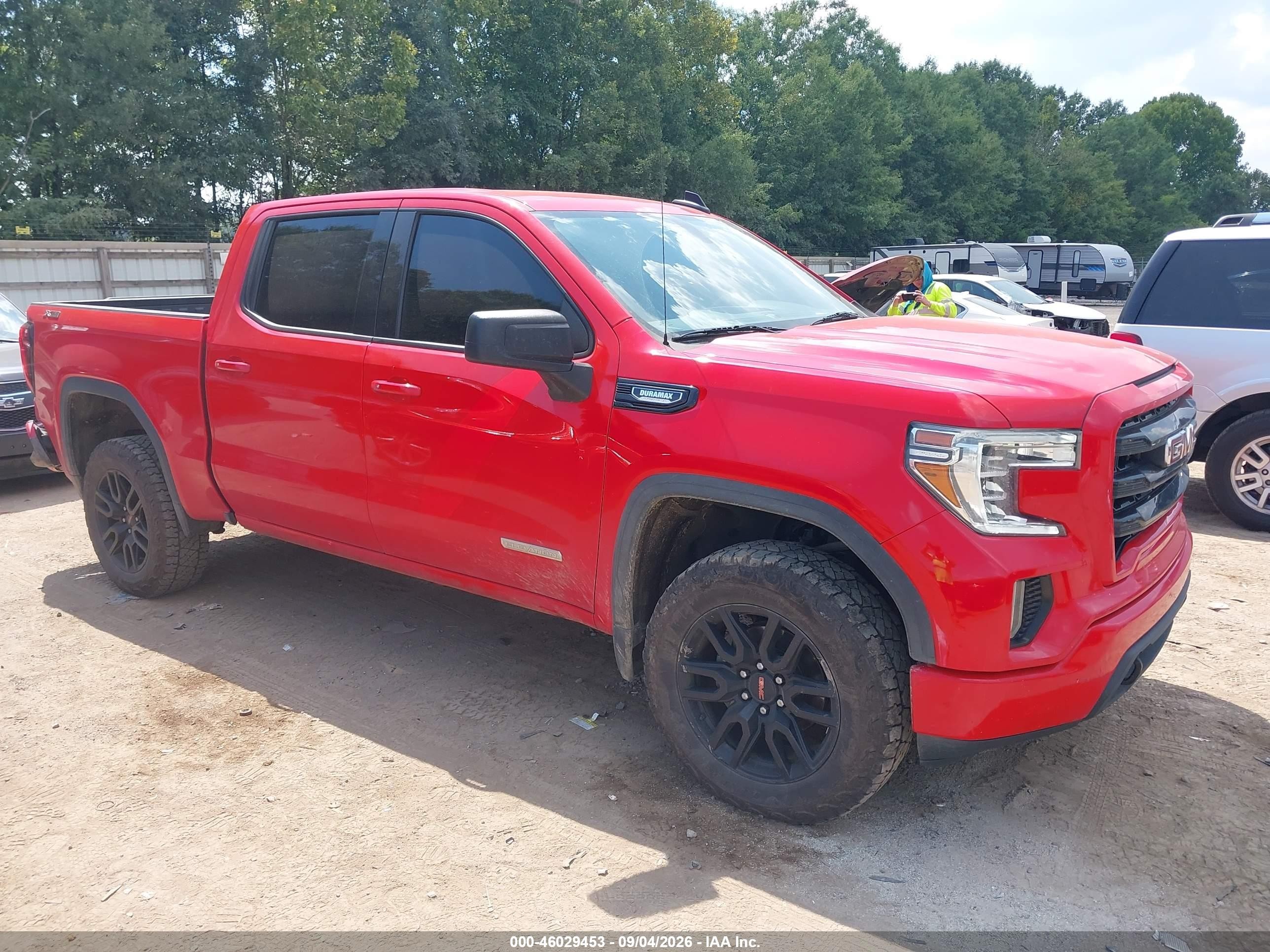 2021 GMC Sierra 1500 VIN 3GTU9CET3MG360845 — IAAI salvage auction photo