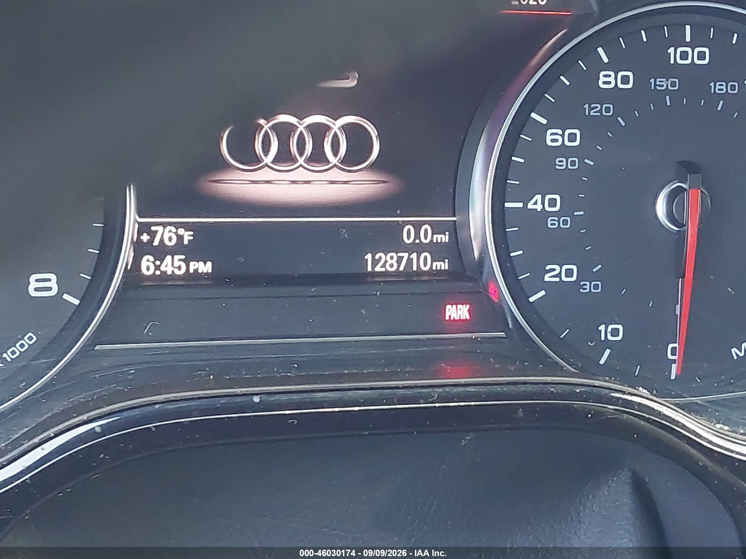 2015 Audi A8 VIN WAU32AFD1FN018149 IAAI salvage auction — Front End, Salvage (Georgia), sold $3,300 on 2026-10-06 (photo 7)