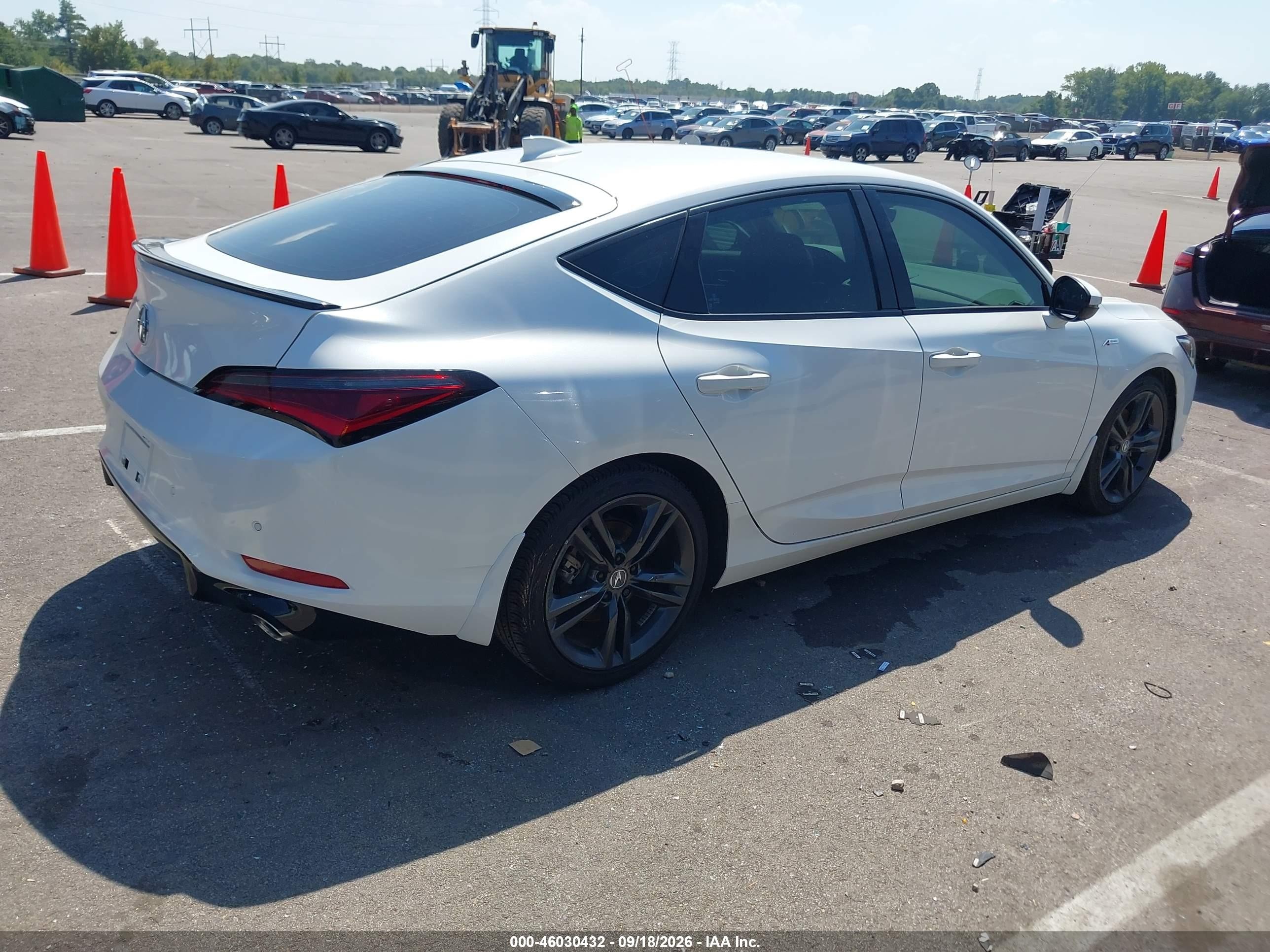 2025 Acura Integra VIN 19UDE4H64SA015568 IAAI salvage auction — Undercarriage, Clear (Tennessee), sold $17,500 on 2026-10-01 (photo 4)