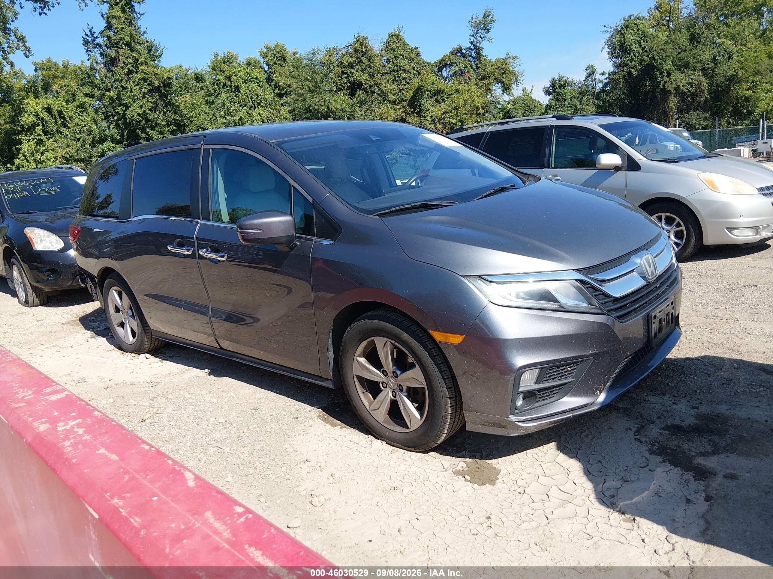 2019 Honda Odyssey VIN 5FNRL6H74KB091295 — IAAI salvage auction photo