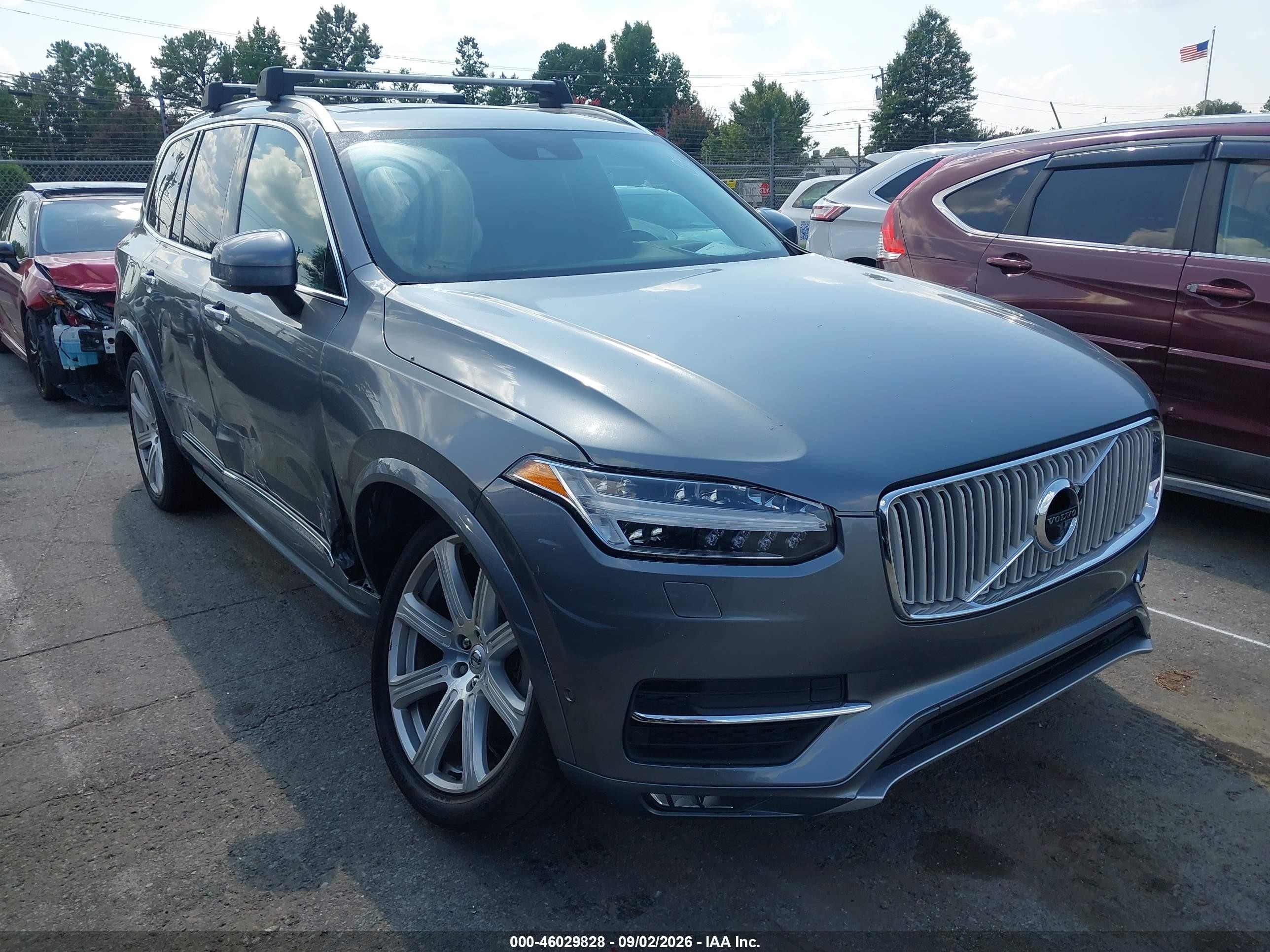 2019 Volvo XC90 VIN YV4A22PL9K1490359 — IAAI salvage auction photo