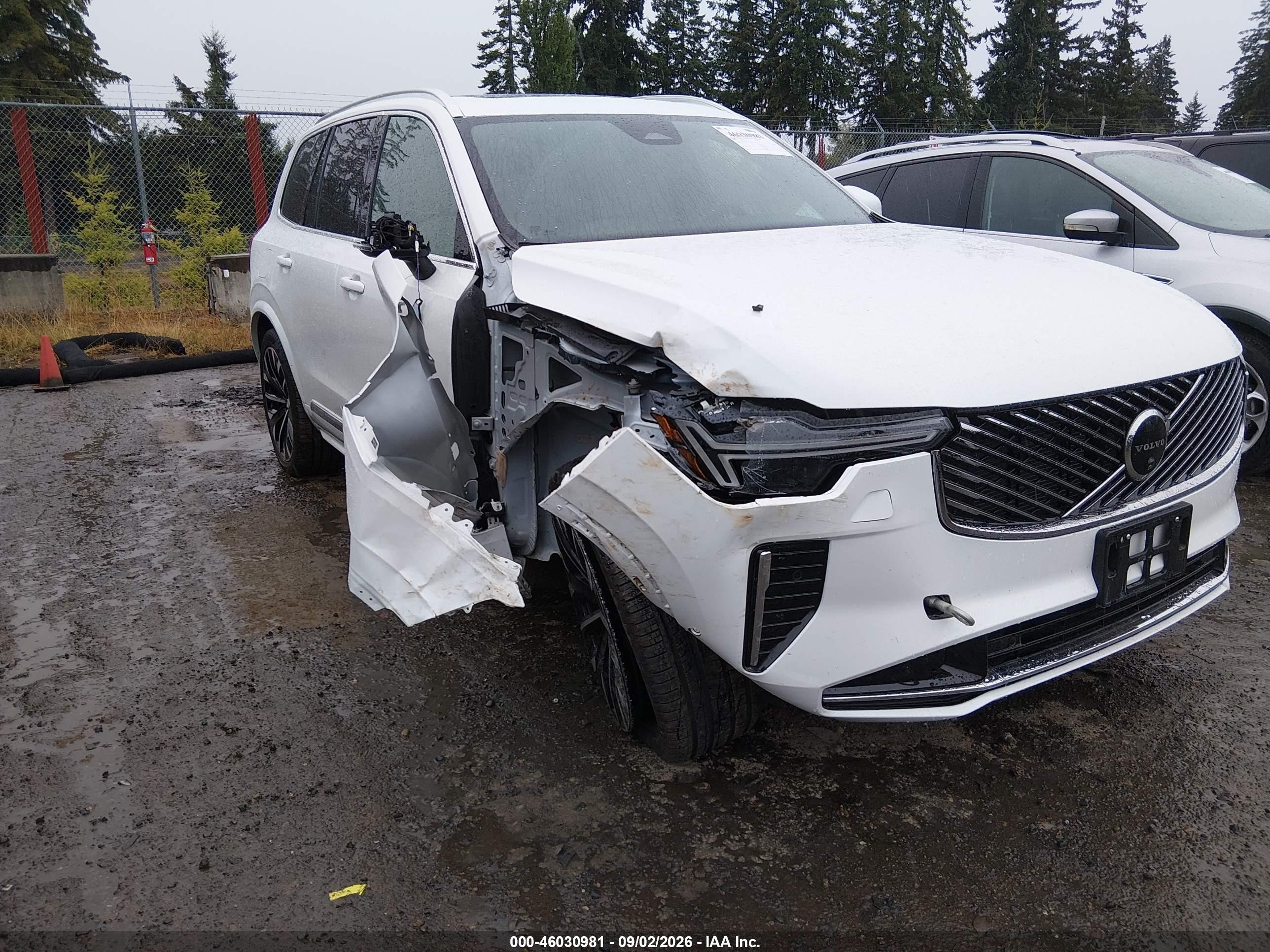 2026 Volvo XC90 VIN YV4062PE8T1516131 — IAAI salvage auction photo