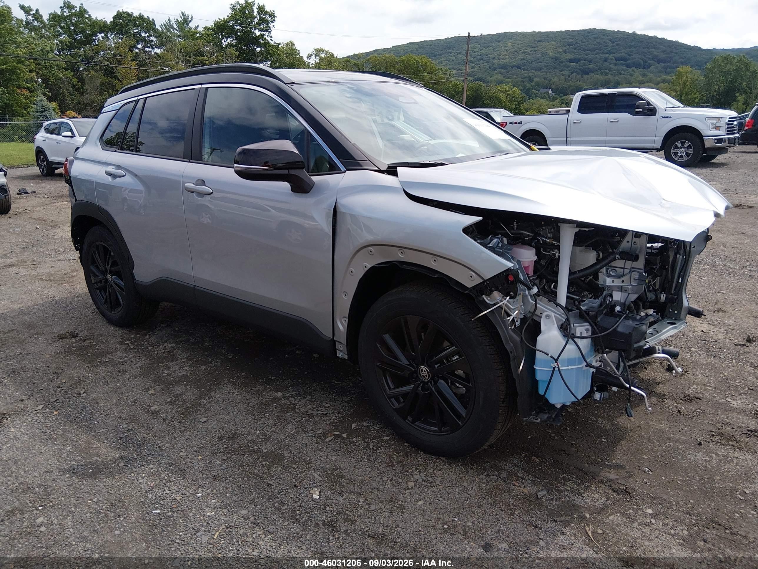 2026 Toyota Corolla Cross VIN 7MUFBABG9TV105521 — IAAI salvage auction photo