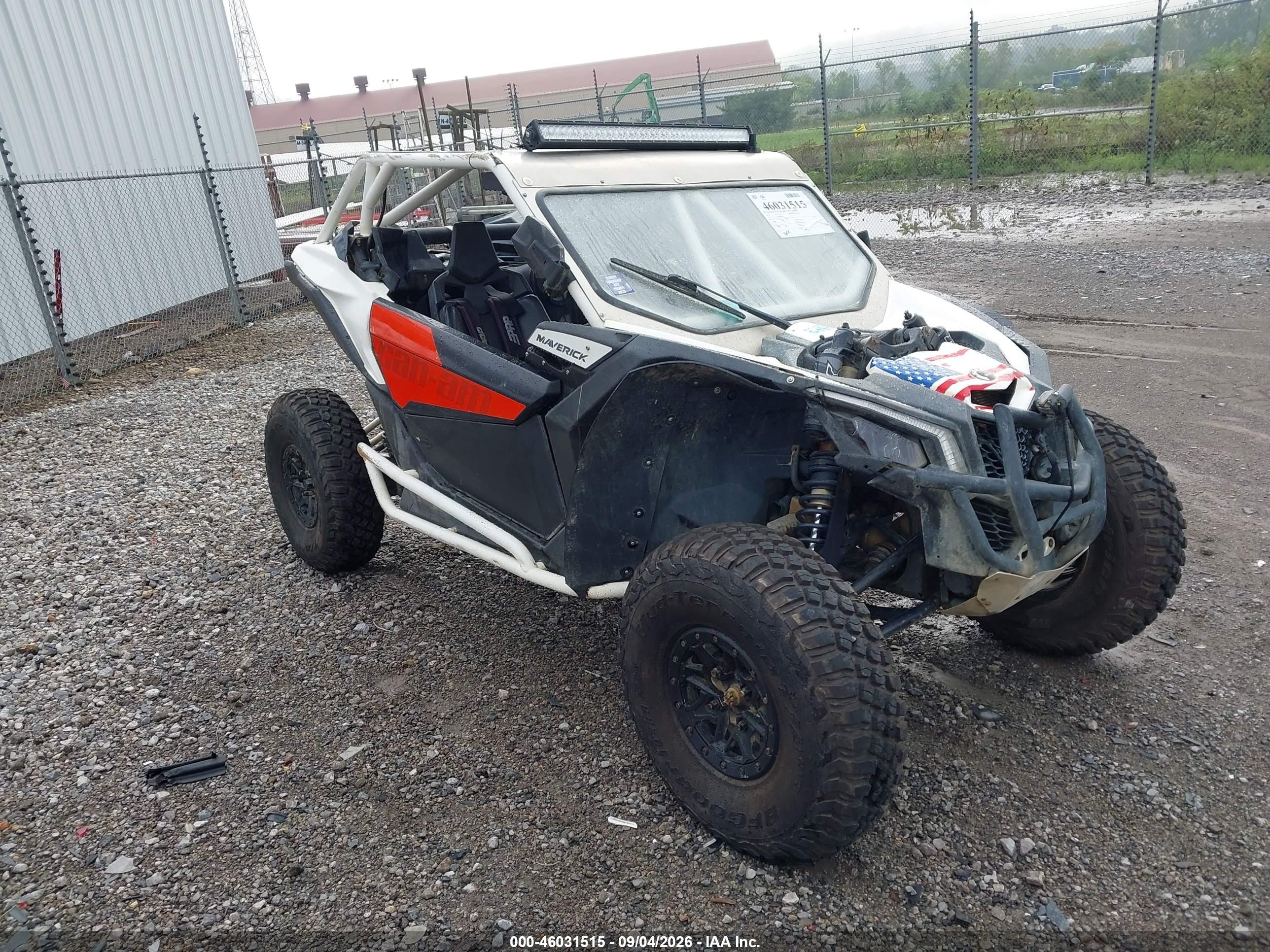 2019 Can-Am MAVERICK X3 VIN 3JBVGAY49KK002195 — IAAI salvage auction photo