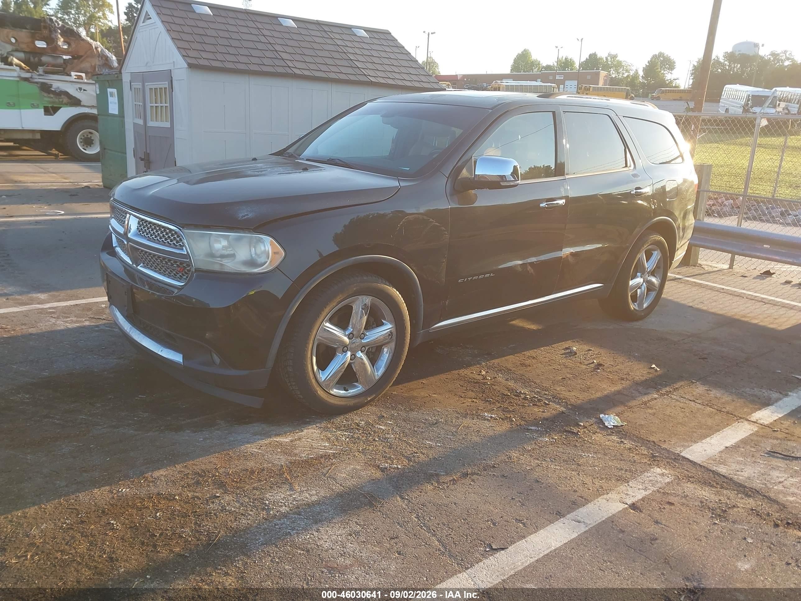 2012 Dodge Durango VIN 1C4SDHET8CC260549 IAAI salvage auction — Normal Wear, Clear (North Carolina), sold $1,050 on 2026-09-27 (photo 2)