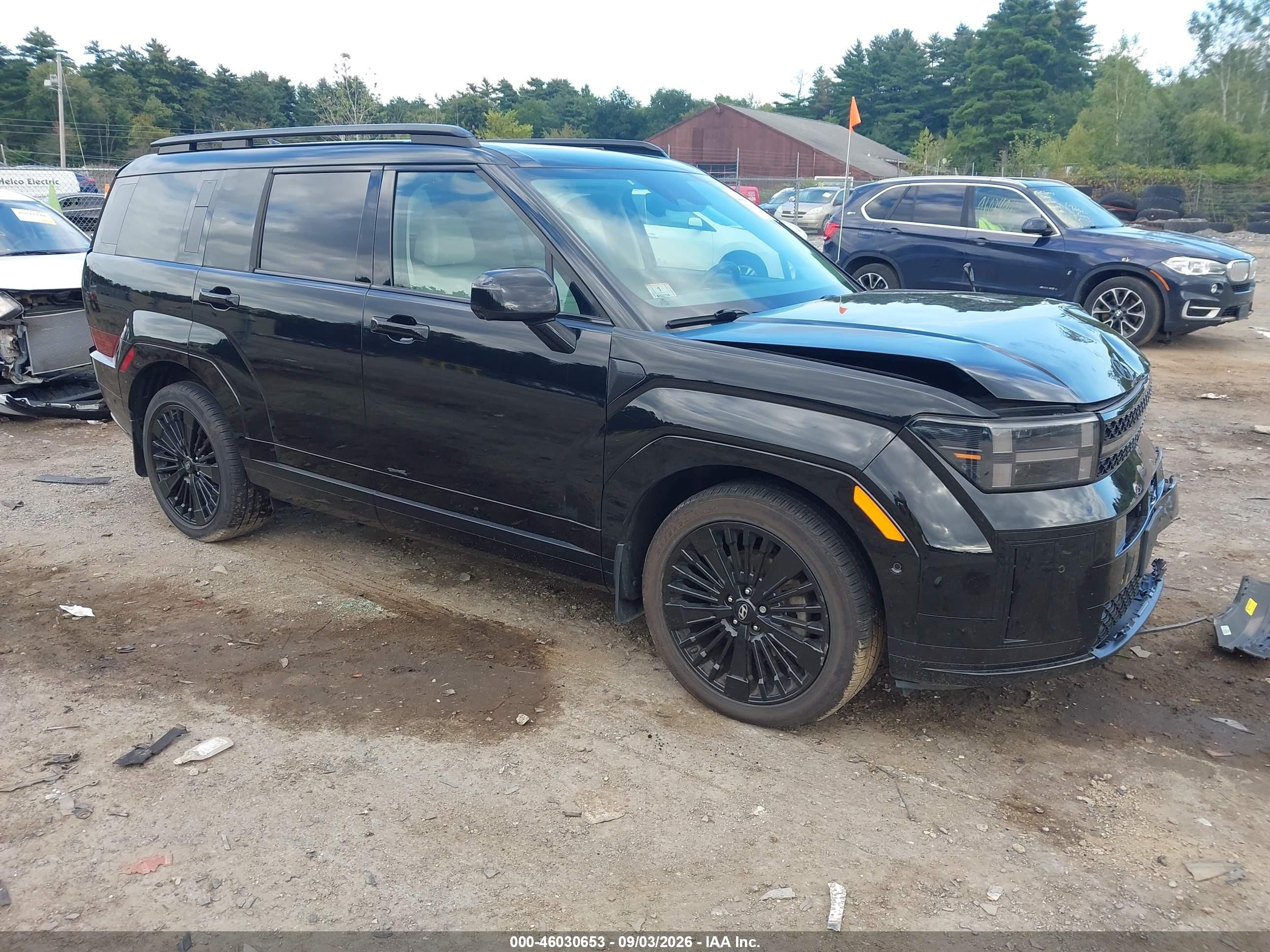 2025 Hyundai Santa Fe Hybrid VIN 5NMP5DG12SH032067 — IAAI salvage auction photo