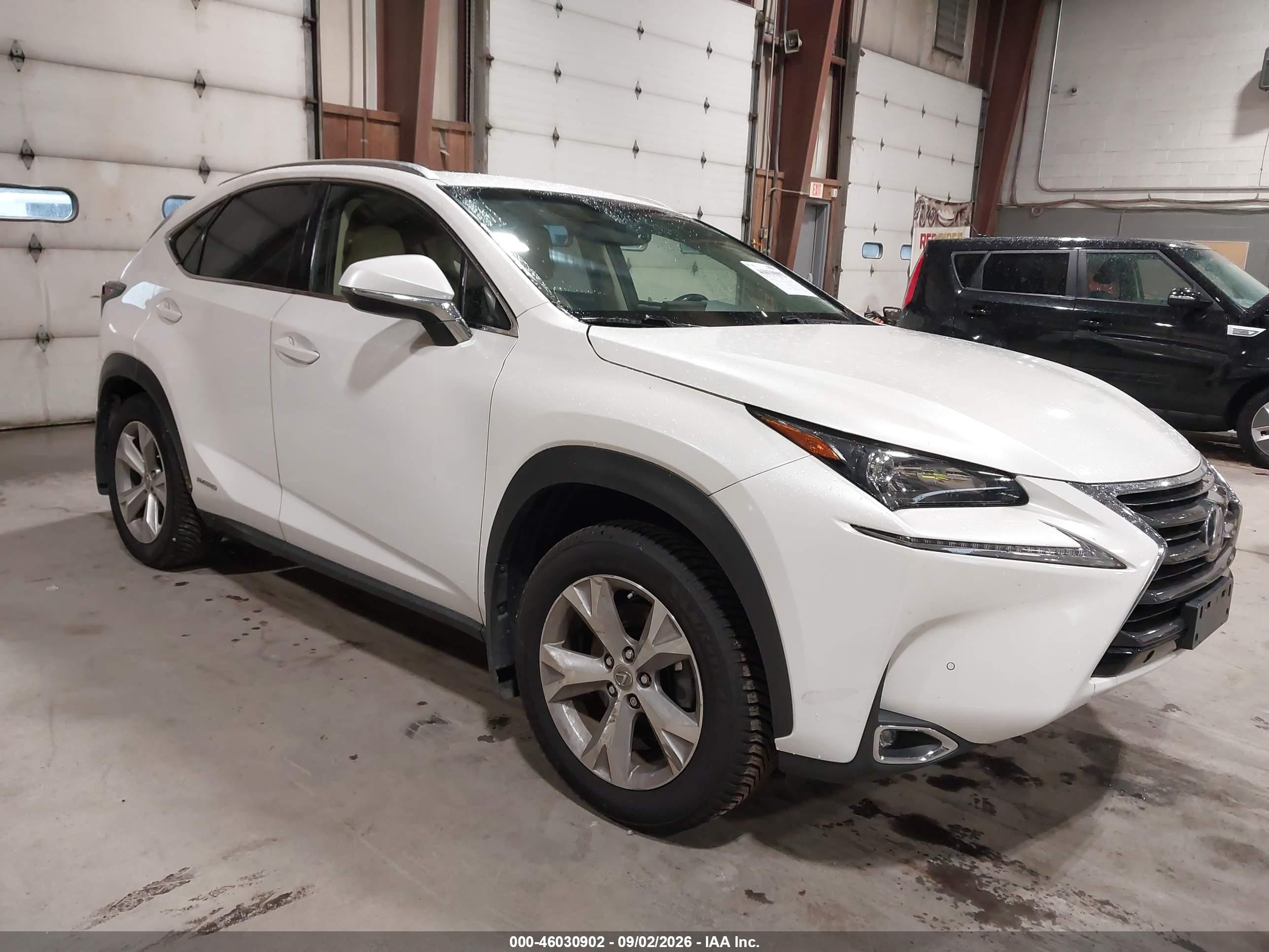 2017 Lexus Nx VIN JTJBJRBZ5H2066594 IAAI salvage auction — Side, Salvage (Connecticut), sold $6,800 on 2026-09-07 (photo 1)