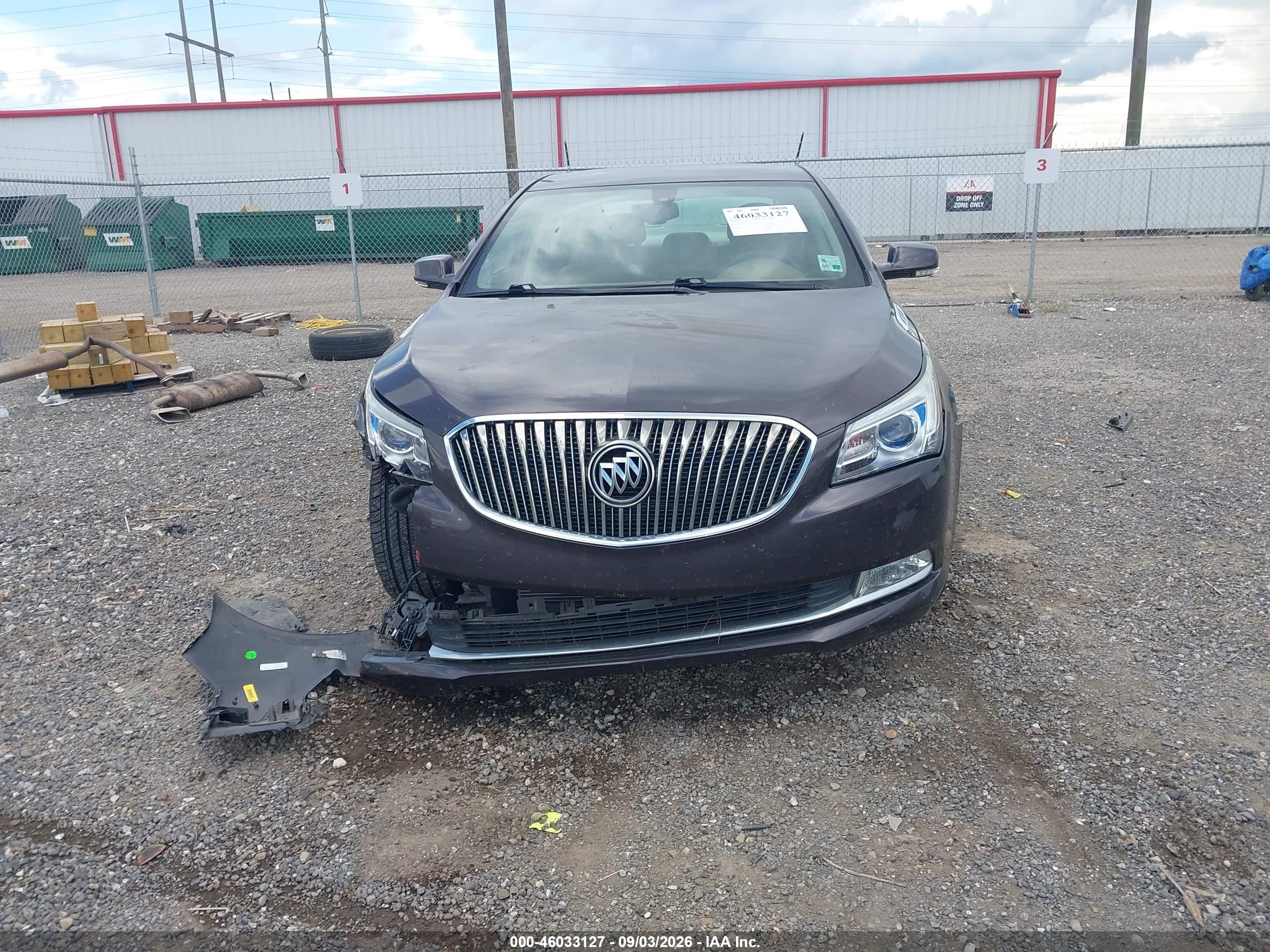 2014 Buick LaCrosse VIN 1G4GB5G39EF276022 IAAI salvage auction — Unknown, Salvage (Louisiana), sold $2,350 on 2026-09-25 (photo 6)
