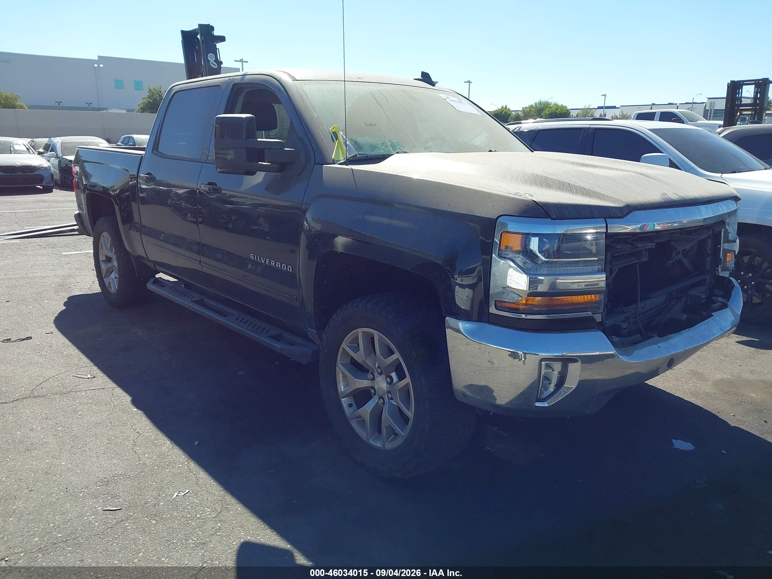 2018 Chevrolet Silverado 1500 VIN 3GCPCREC1JG614372 — IAAI salvage auction photo