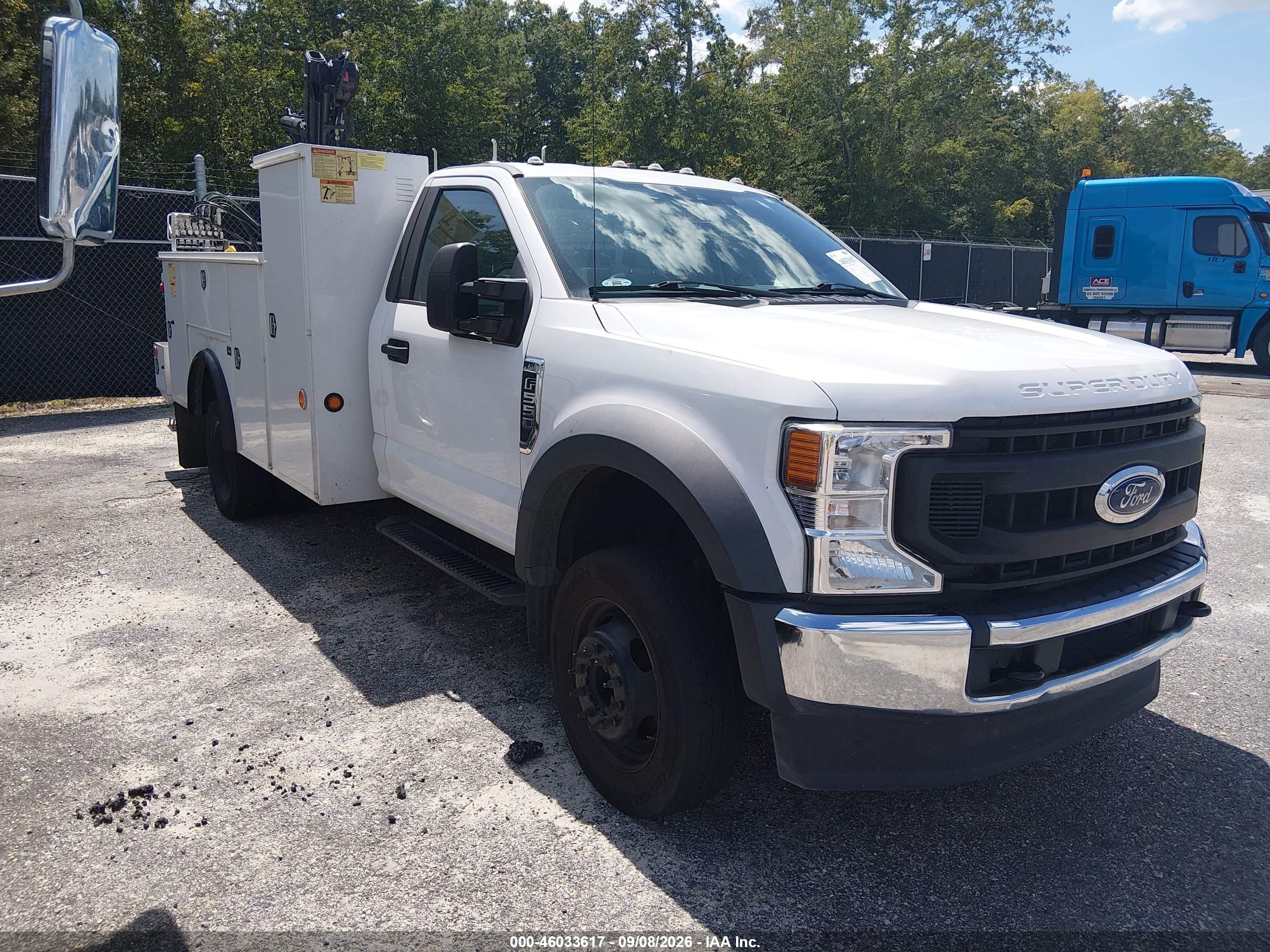 2021 Ford F-550 Chassis VIN 1FDUF5GN0MEC69151 — IAAI salvage auction photo