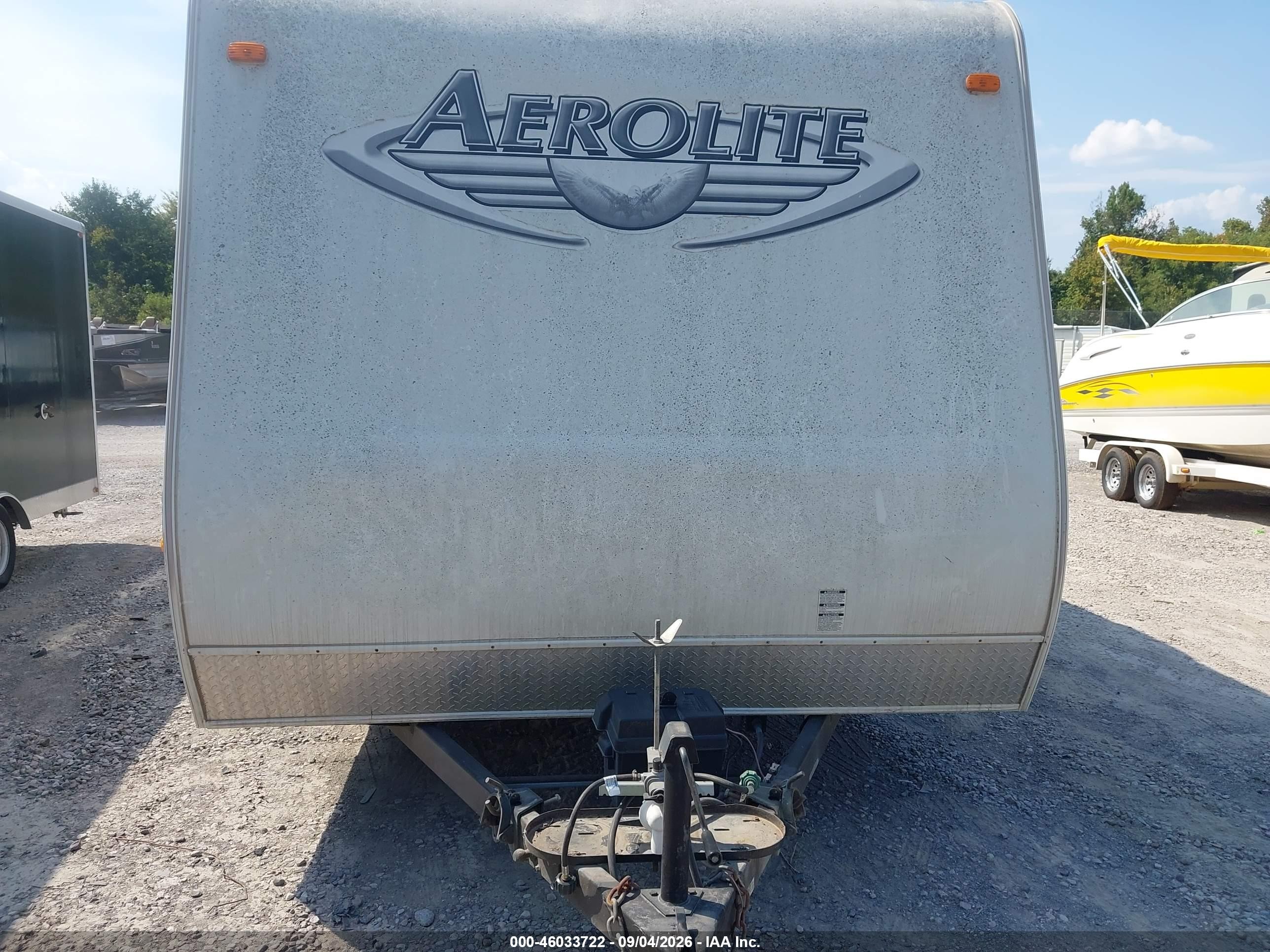2009 Dutchman Aerolite VIN 47CTA2L2XAK126311 IAAI salvage auction — Water/Flood, Clear (Tennessee), sold $1,050 on 2026-10-07 (photo 6)