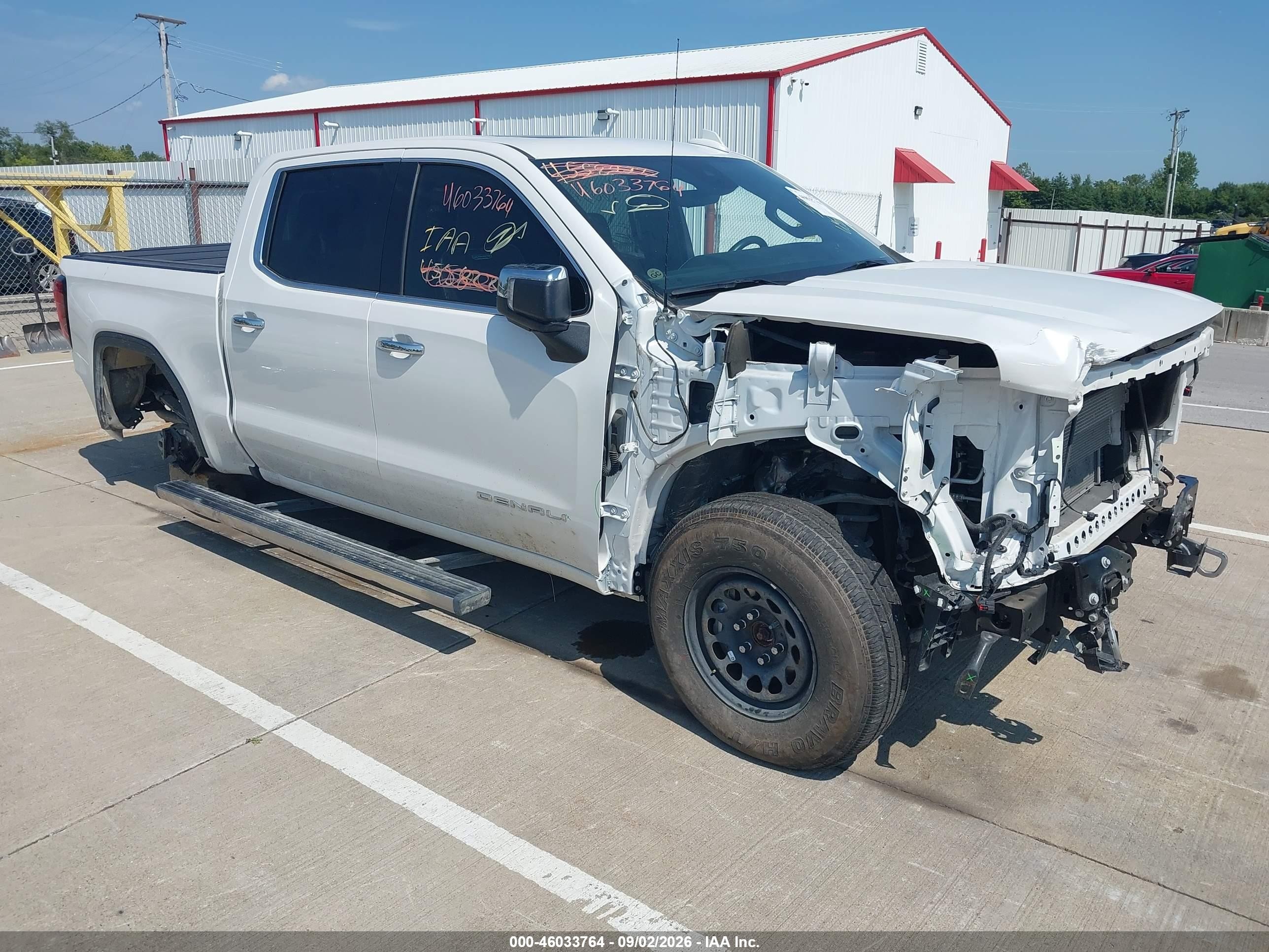 2024 GMC Sierra 1500 VIN 1GTUUHEL5RZ295953 — IAAI salvage auction photo