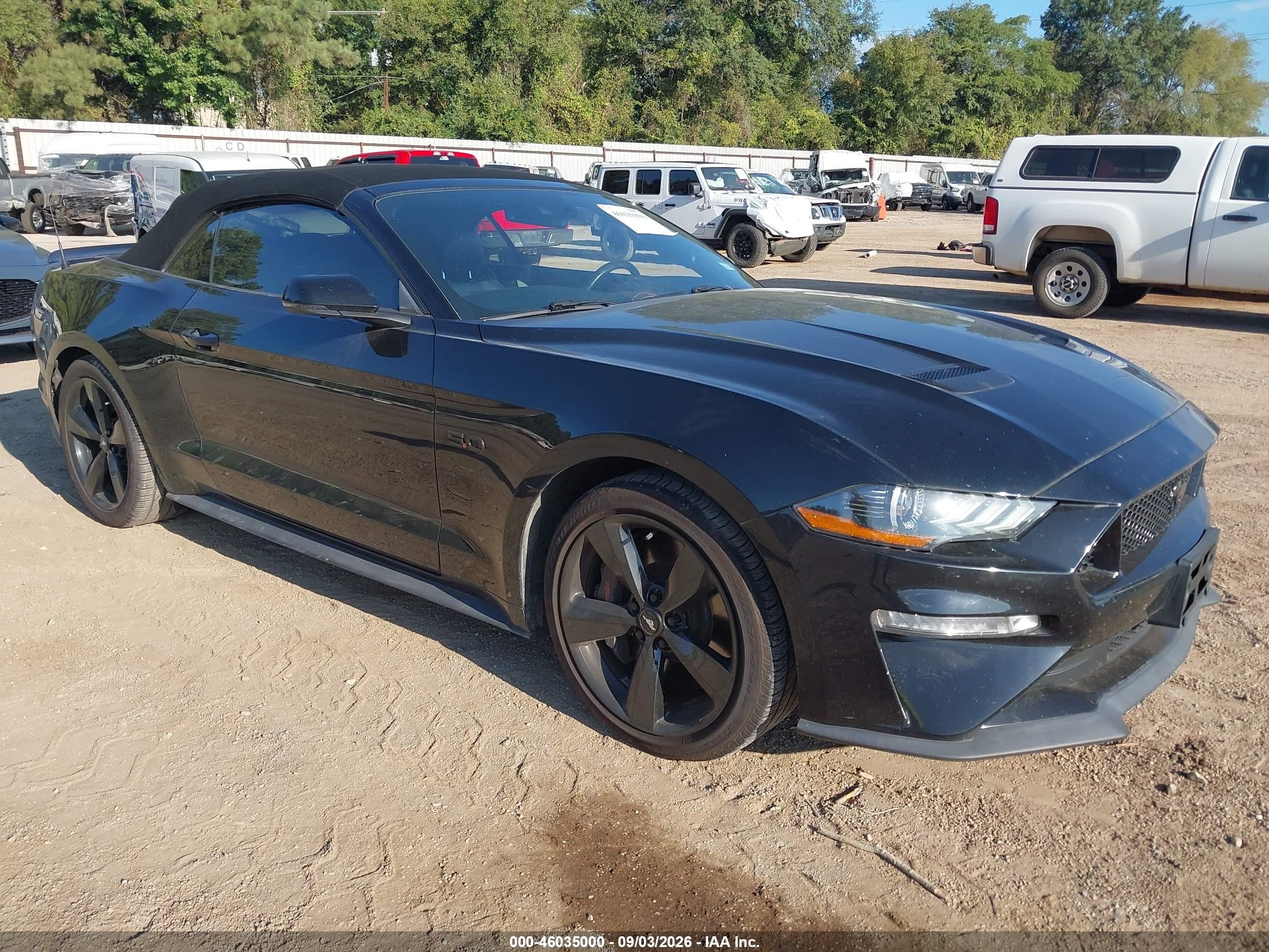 2019 Ford Mustang VIN 1FATP8FF6K5187789 — IAAI salvage auction photo