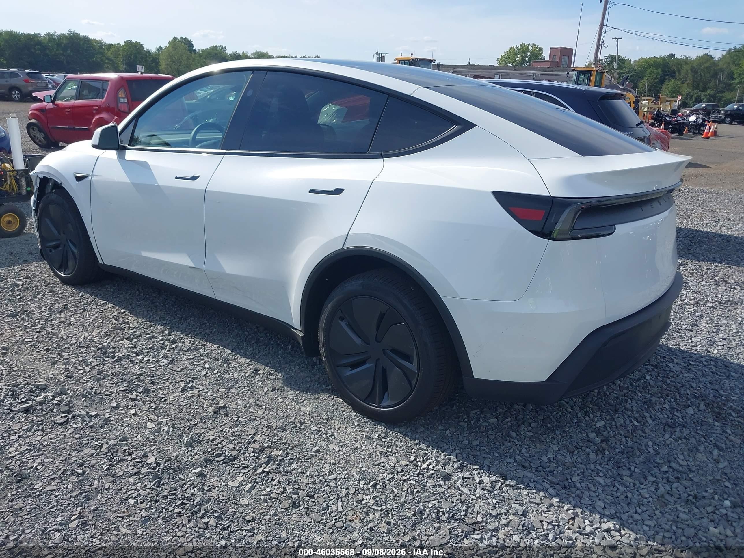 2026 Tesla Model Y VIN 7SAYGDEE4TA484187 IAAI salvage auction — Front End, Salvage (Idaho), sold $26,750 on 2026-09-18 (photo 3)