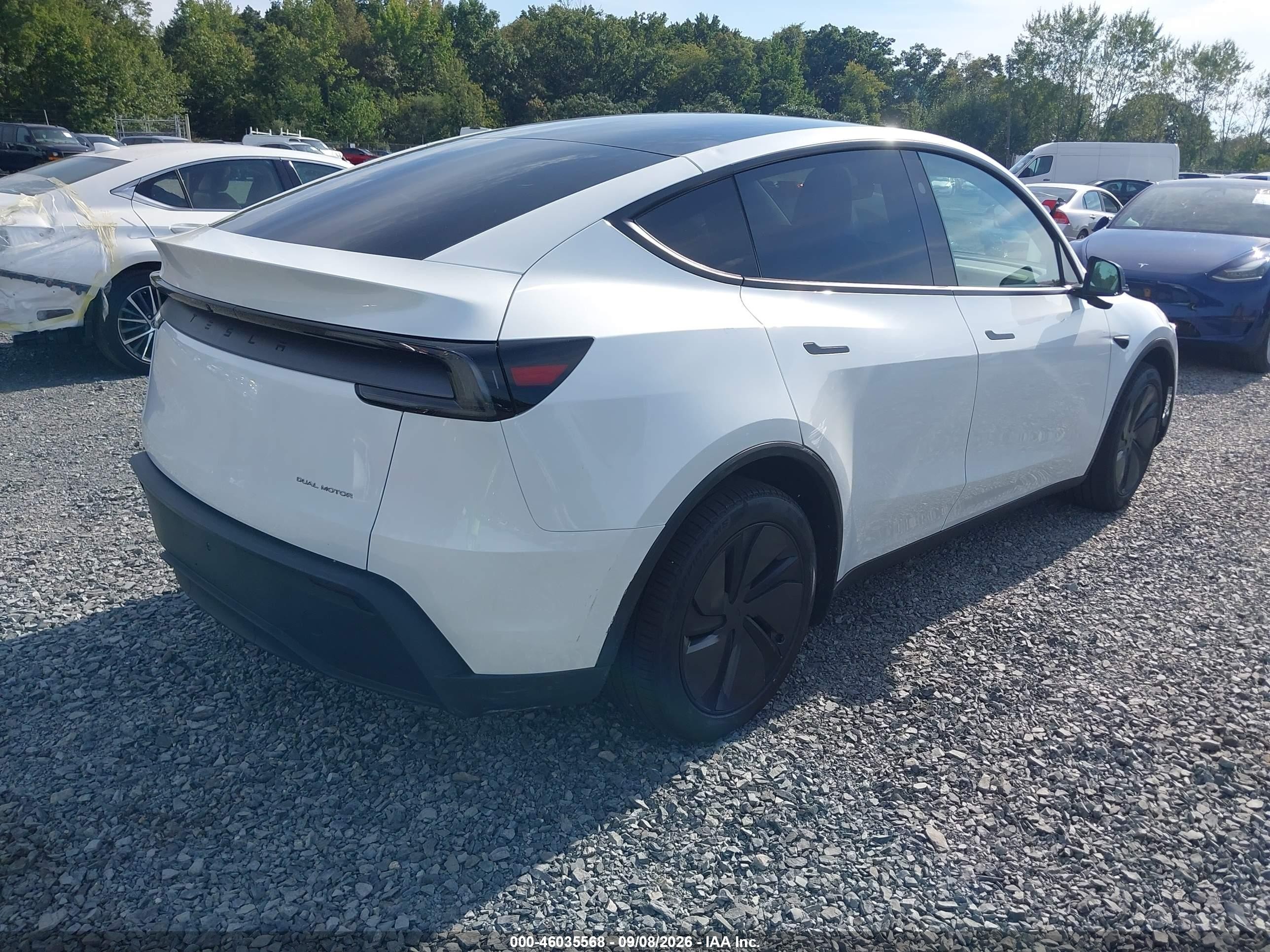 2026 Tesla Model Y VIN 7SAYGDEE4TA484187 IAAI salvage auction — Front End, Salvage (Idaho), sold $26,750 on 2026-09-18 (photo 4)