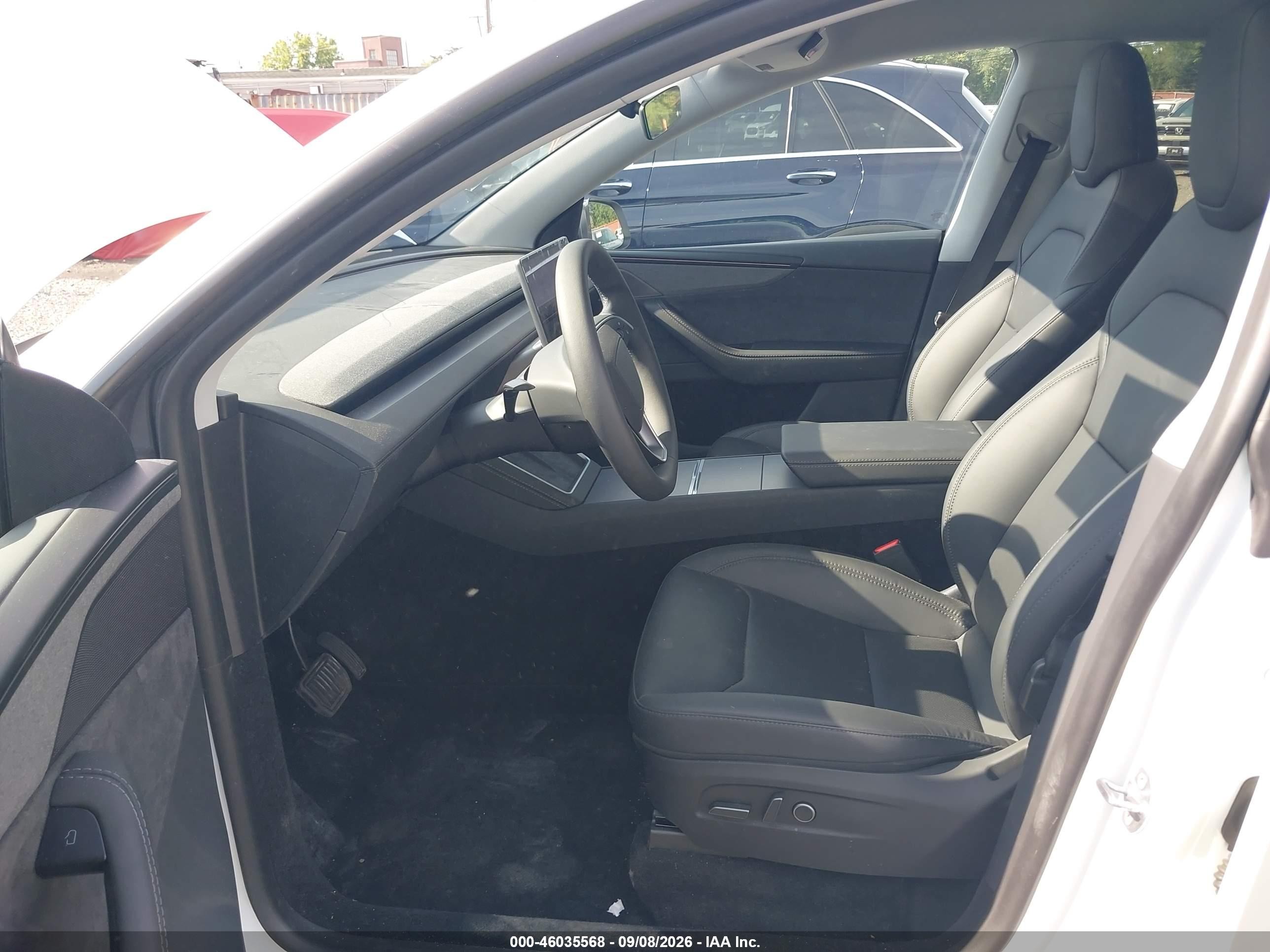 2026 Tesla Model Y VIN 7SAYGDEE4TA484187 IAAI salvage auction — Front End, Salvage (Idaho), sold $26,750 on 2026-09-18 (photo 5)