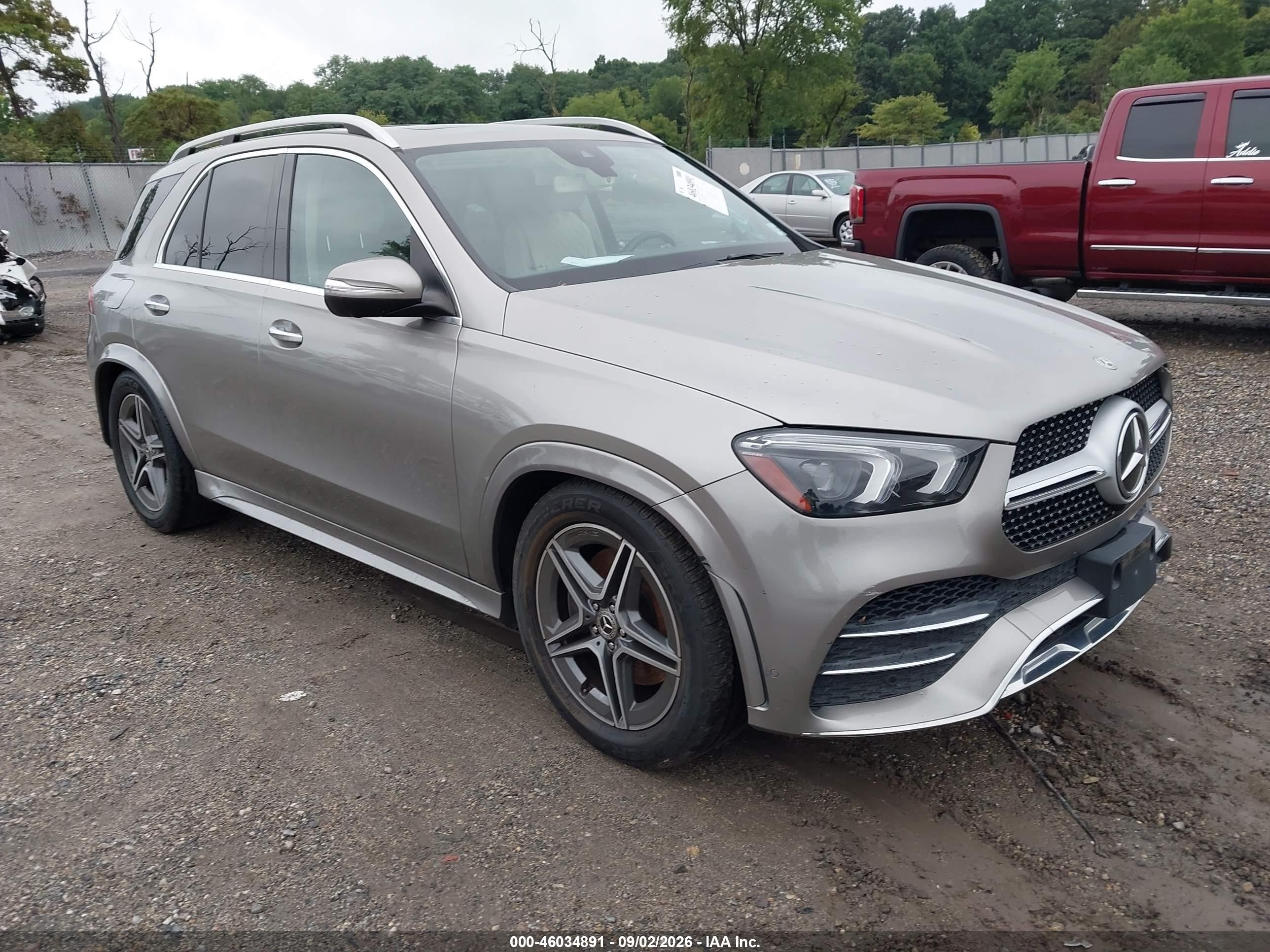 2020 Mercedes-Benz GLE-Class VIN 4JGFB8GB5LA231674 — IAAI salvage auction photo