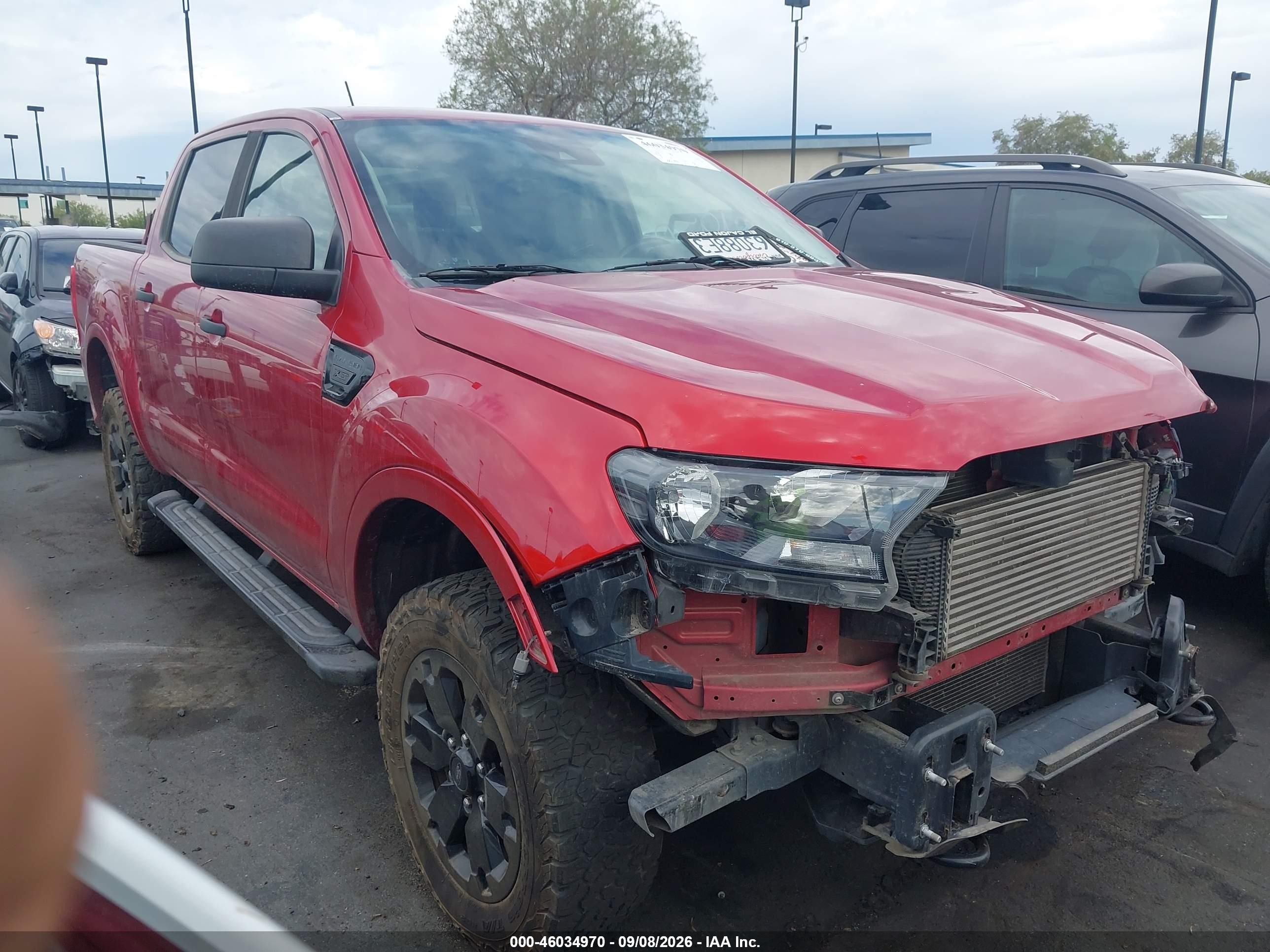 2021 Ford Ranger VIN 1FTER4FH4MLD49151 — IAAI salvage auction photo
