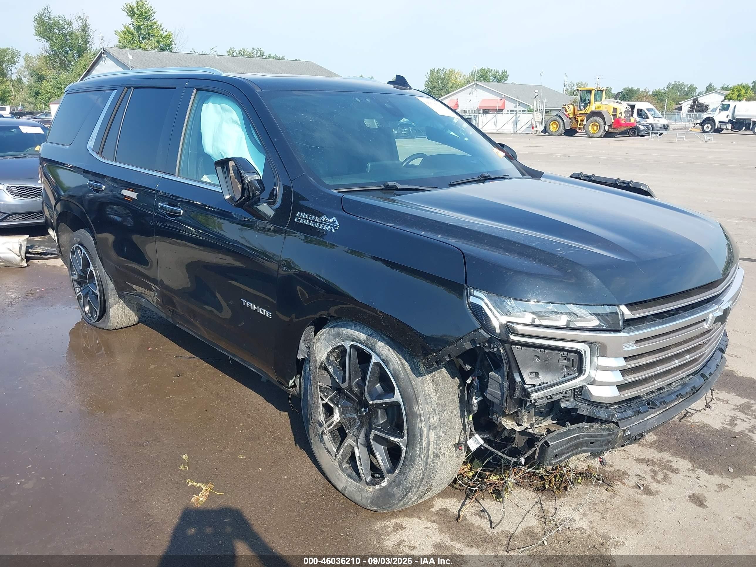 2021 Chevrolet Tahoe VIN 1GNSKTKL2MR155413 — IAAI salvage auction photo