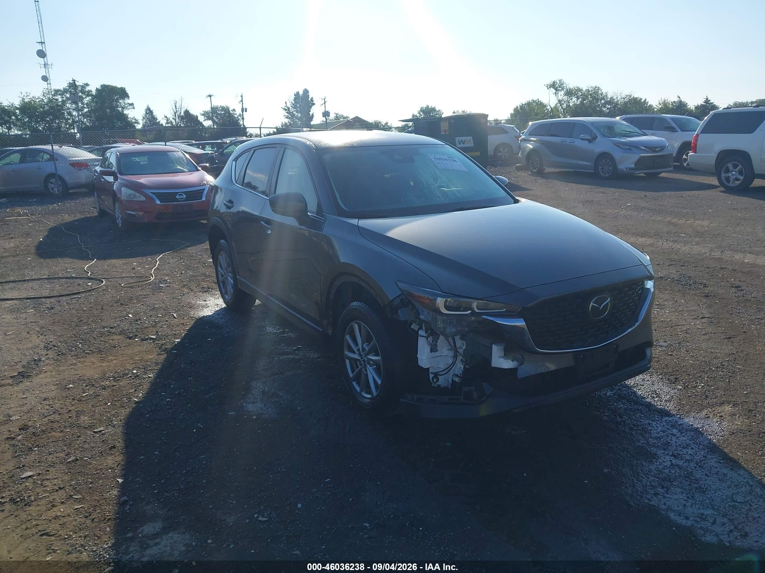 2023 Mazda CX-5 VIN JM3KFBBM1P0275106 — IAAI salvage auction photo