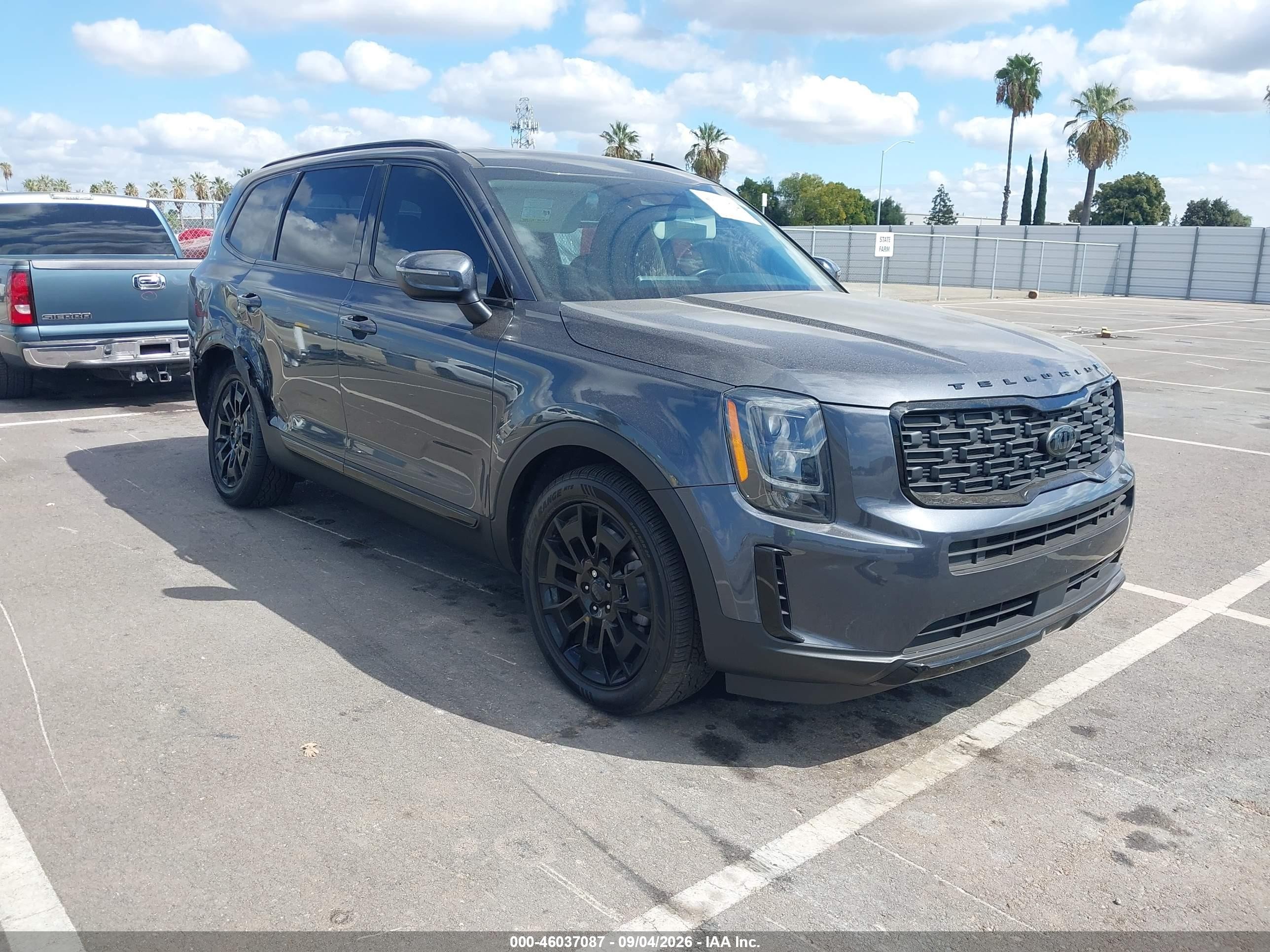 2021 Kia Telluride VIN 5XYP3DHC2MG129126 — IAAI salvage auction photo