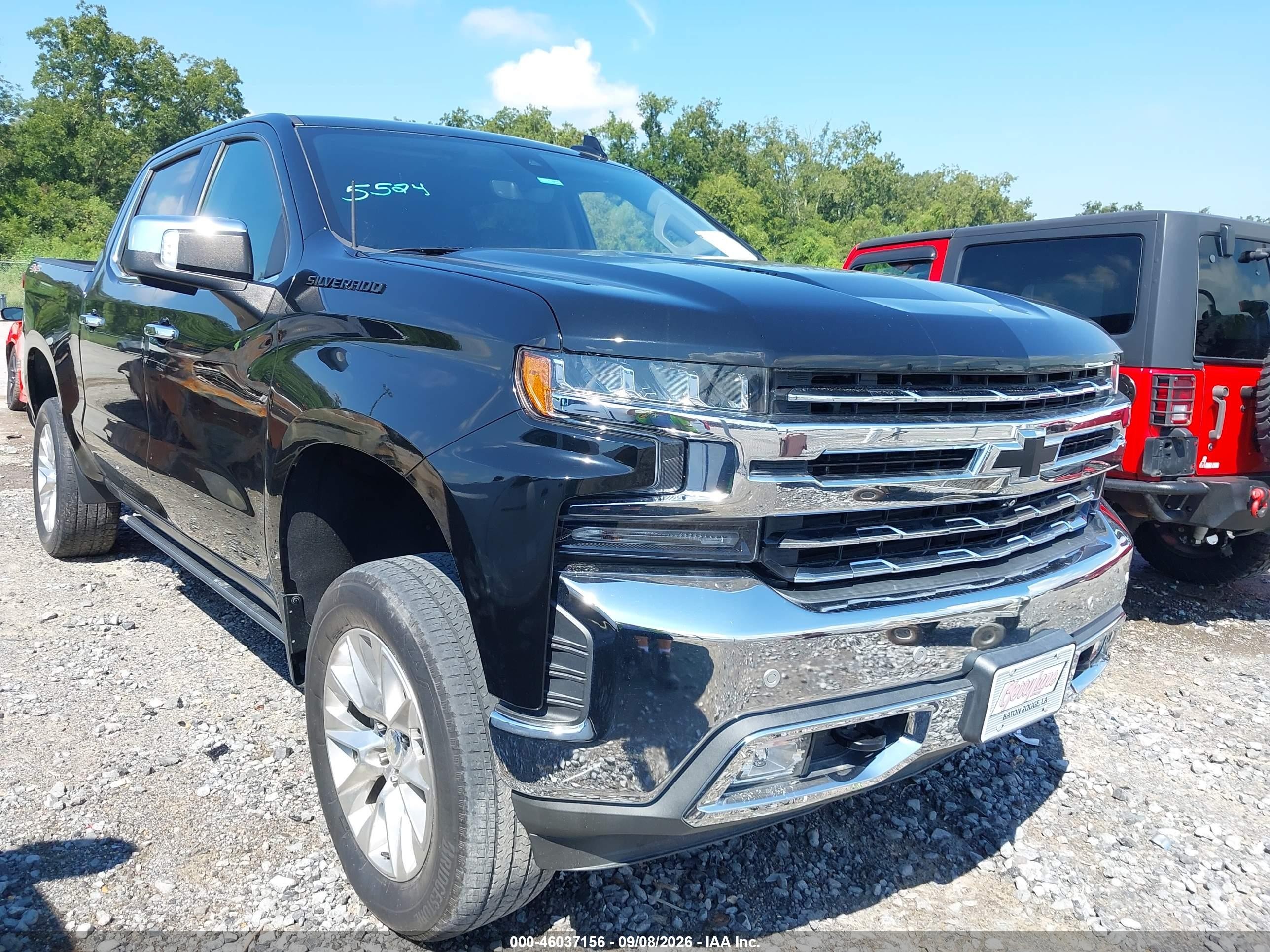 2021 Chevrolet Silverado 1500 VIN 3GCUYGEL8MG303955 — IAAI salvage auction photo