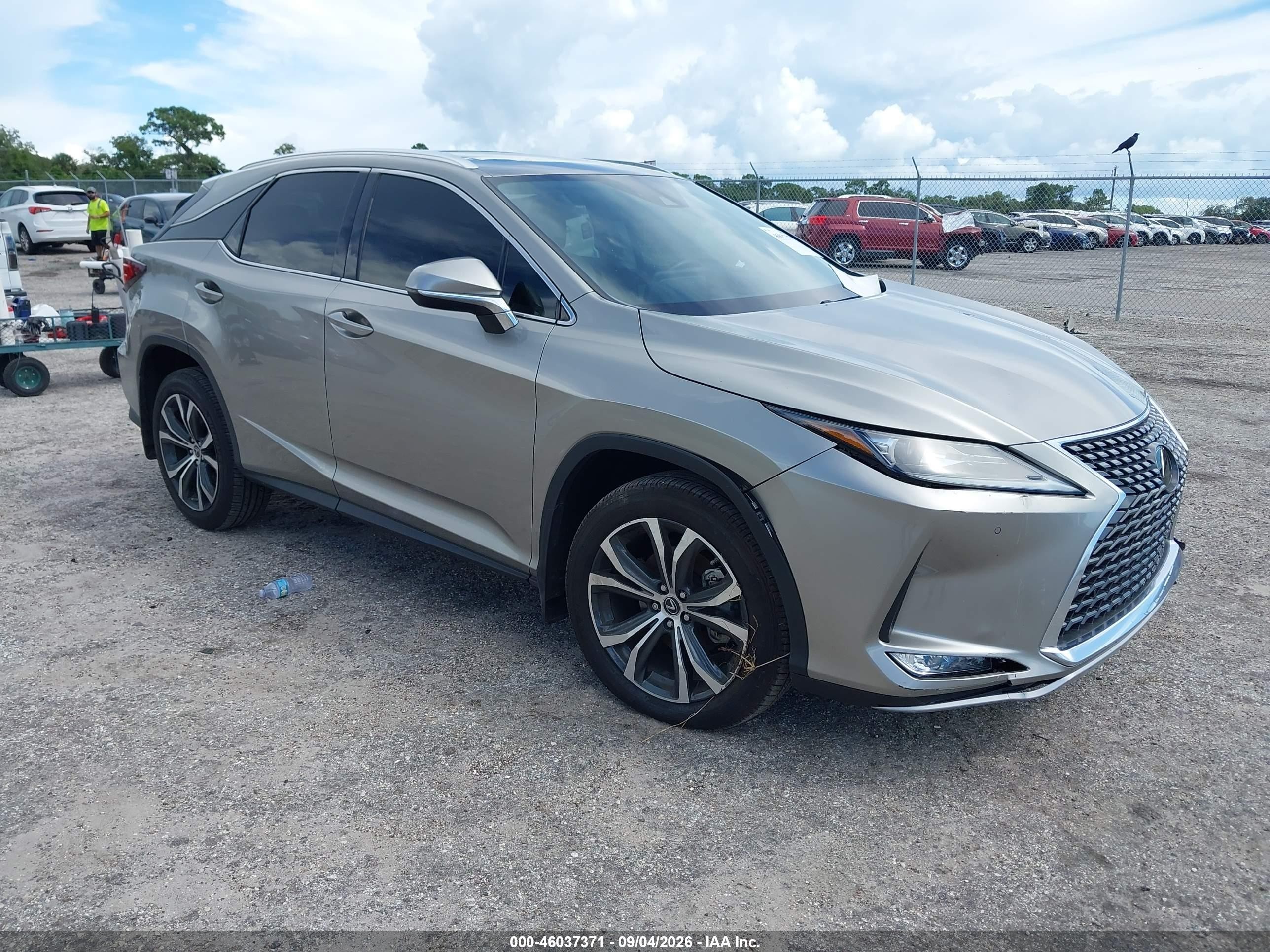 2022 Lexus RX 350 VIN 2T2HZMAA7NC238721 — IAAI salvage auction photo