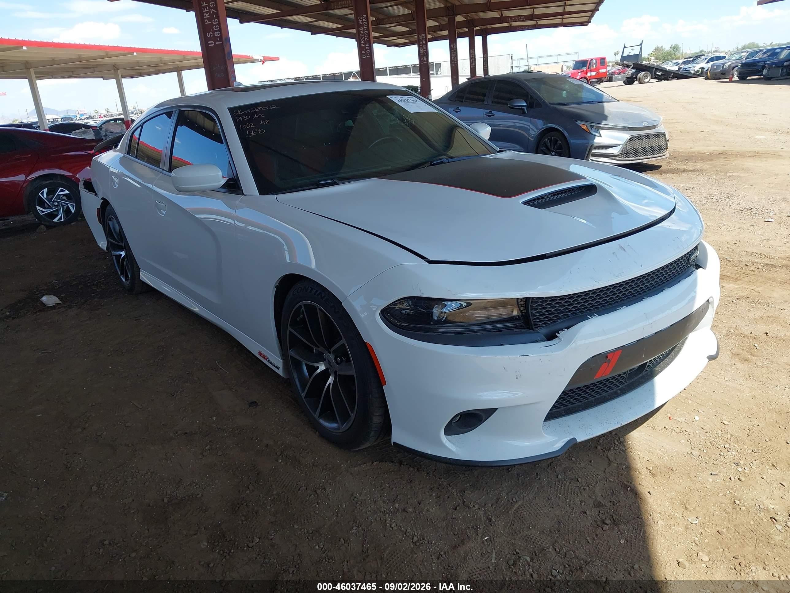 2018 Dodge Charger VIN 2C3CDXGJ5JH225640 — IAAI salvage auction photo