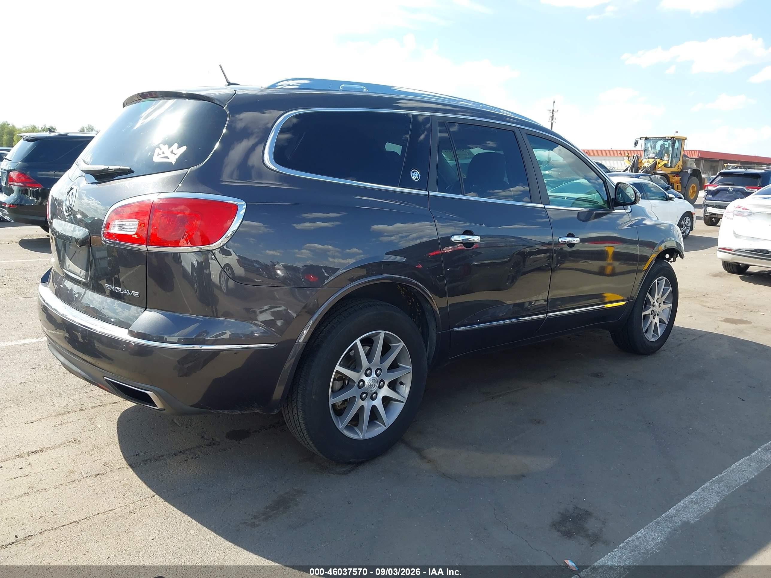 2014 Buick Enclave VIN 5GAKRBKD9EJ147737 IAAI salvage auction — Front End, Salvage (Arizona), sold $725 on 2026-09-07 (photo 4)