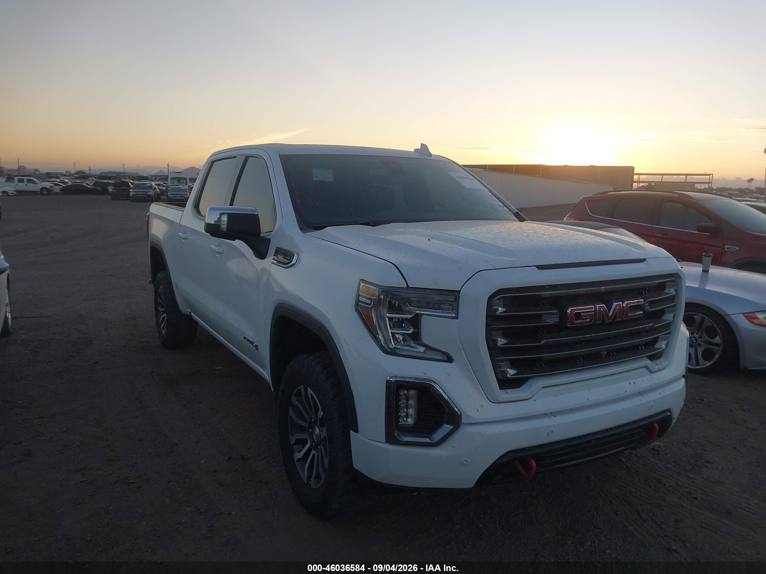 2020 GMC Sierra 1500 VIN 1GTP9EEL7LZ284148 — IAAI salvage auction photo
