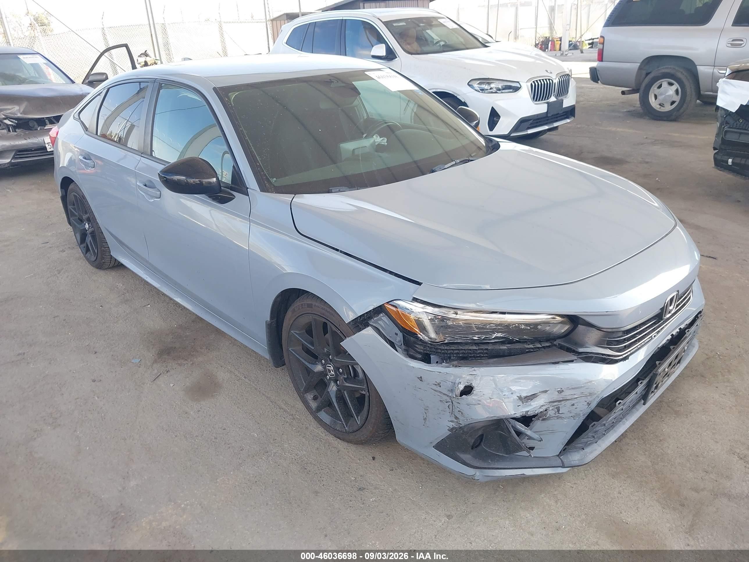 2023 Honda Civic VIN 2HGFE2F50PH535556 — IAAI salvage auction photo
