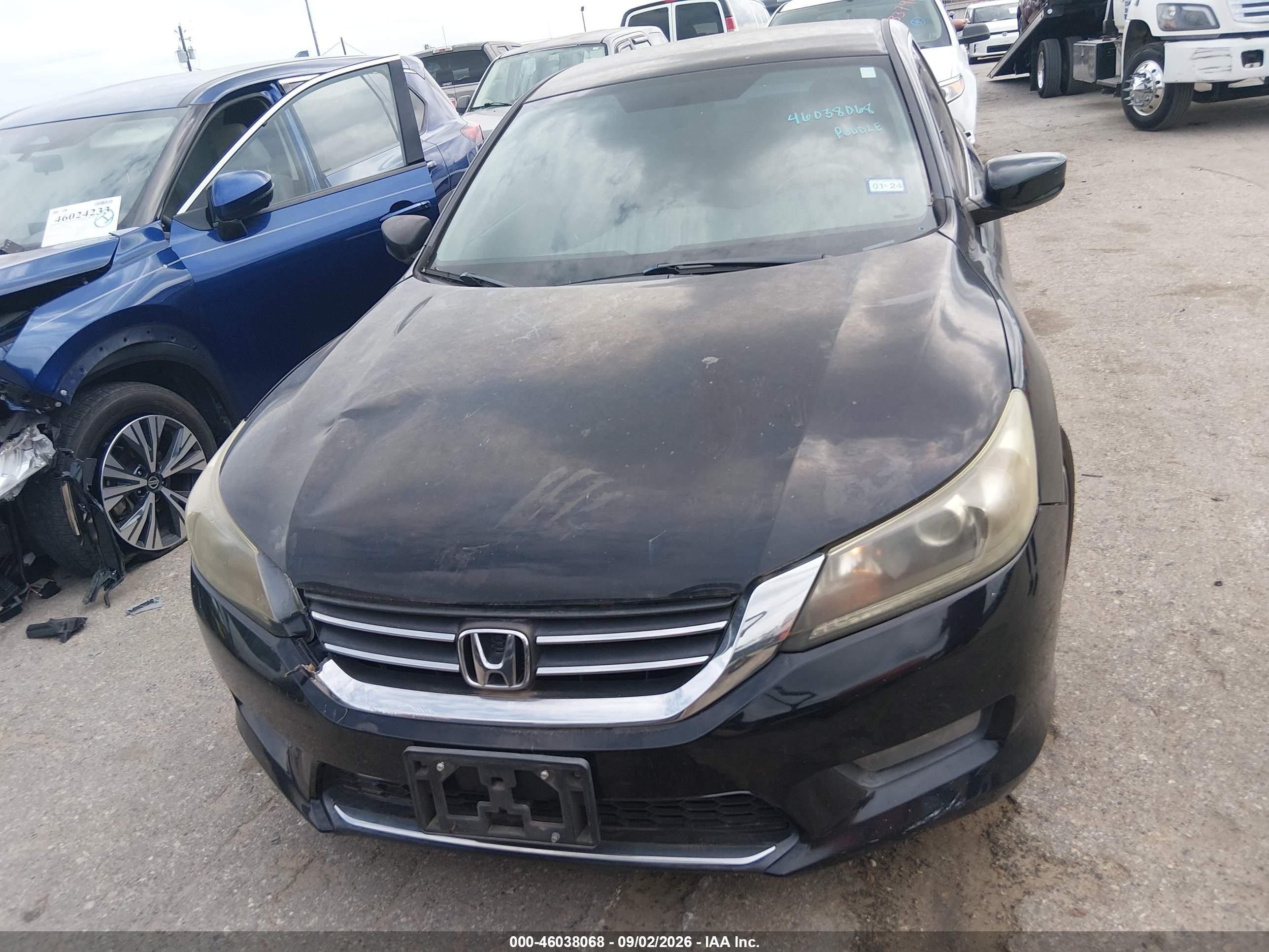 2014 Honda Accord VIN 1HGCR2F55EA099886 IAAI salvage auction — Normal Wear, Original (Texas), sold $2,525 on 2026-09-29 (photo 6)