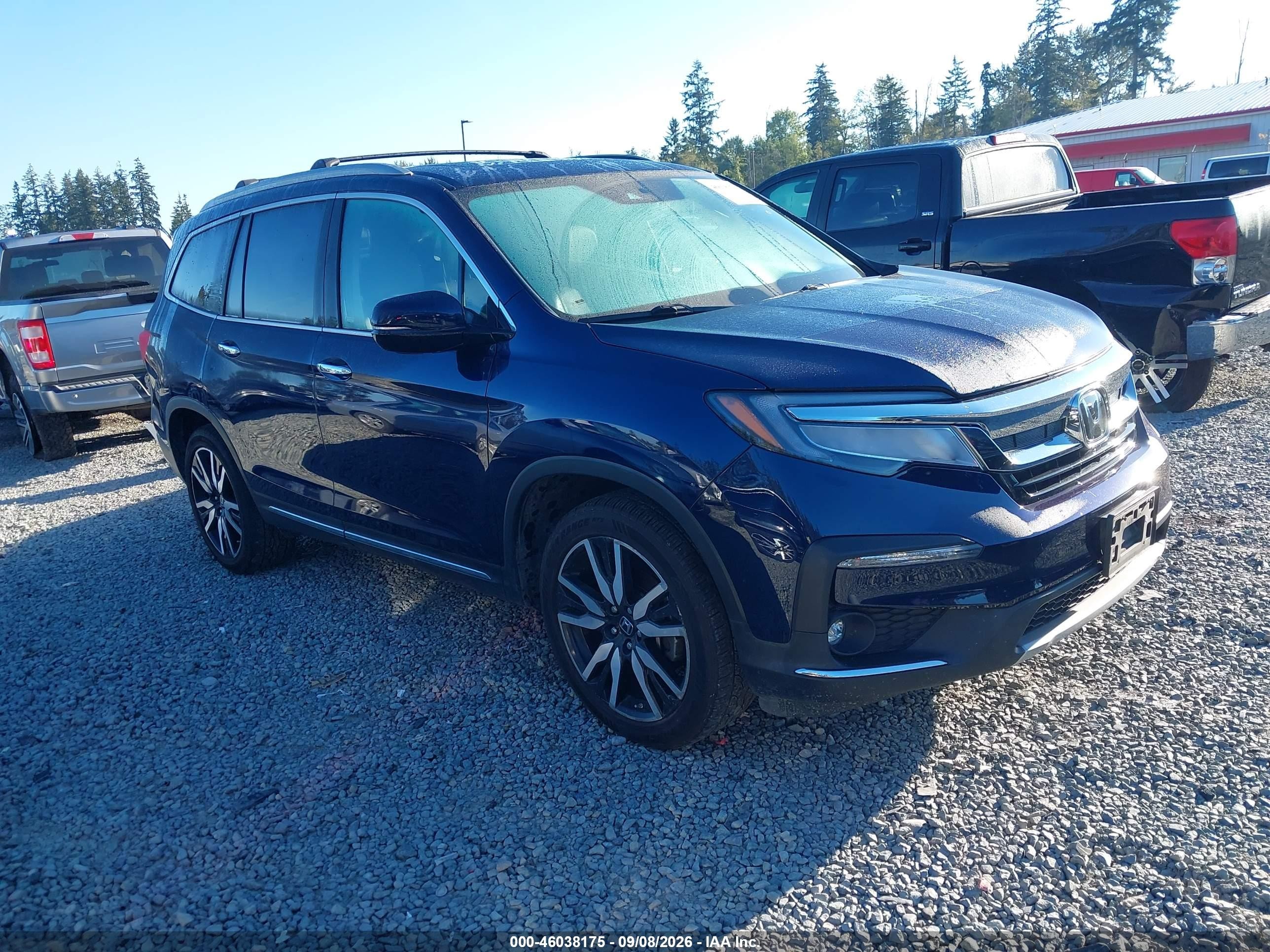 2019 Honda Pilot VIN 5FNYF6H97KB068047 — IAAI salvage auction photo