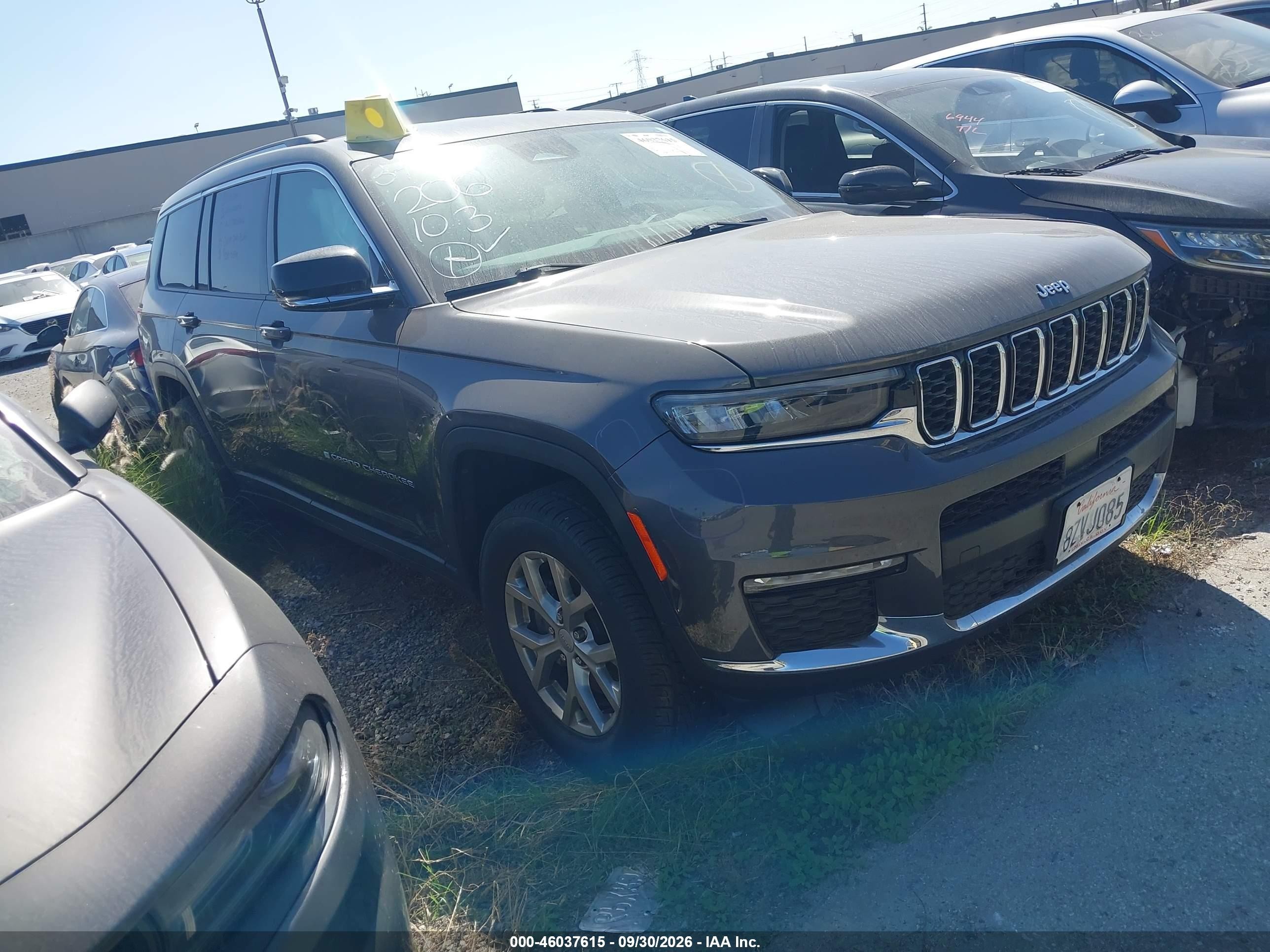 2021 Jeep Grand Cherokee L VIN 1C4RJKBG5M8213091 — IAAI salvage auction photo
