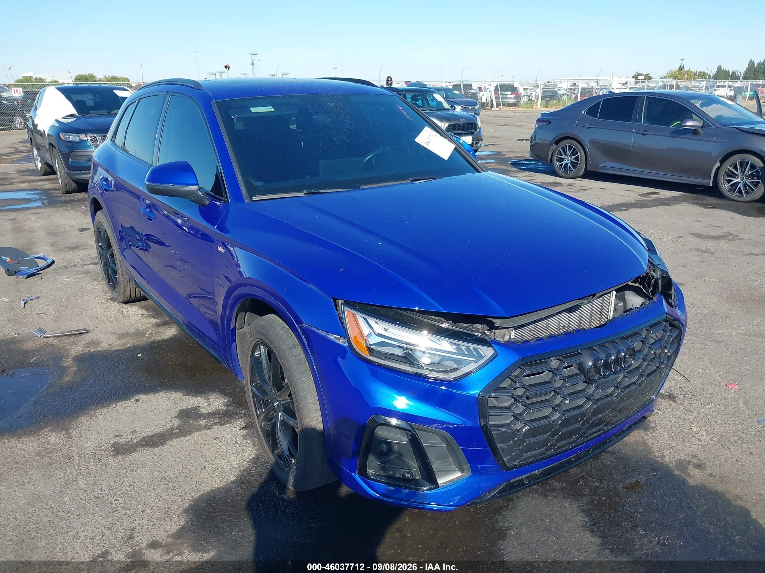 2021 Audi Q5 VIN WA1E2AFY6M2042888 — IAAI salvage auction photo