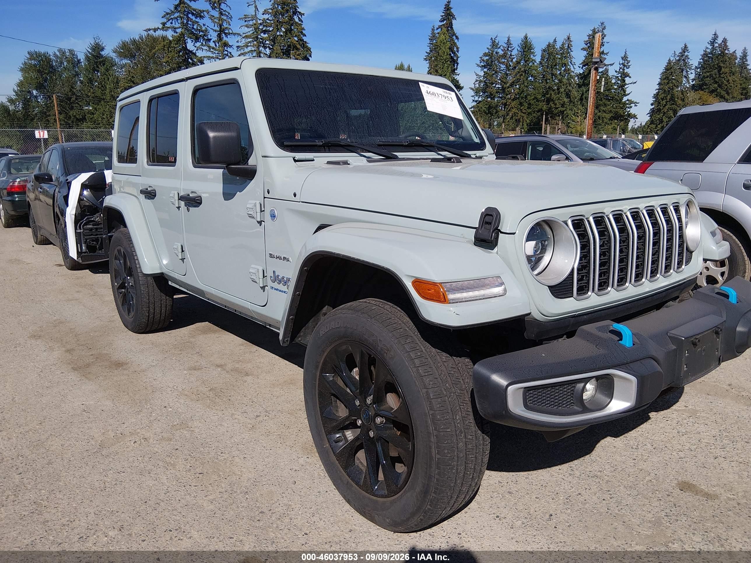 2024 Jeep Wrangler VIN 1C4RJXP64RW271029 — IAAI salvage auction photo