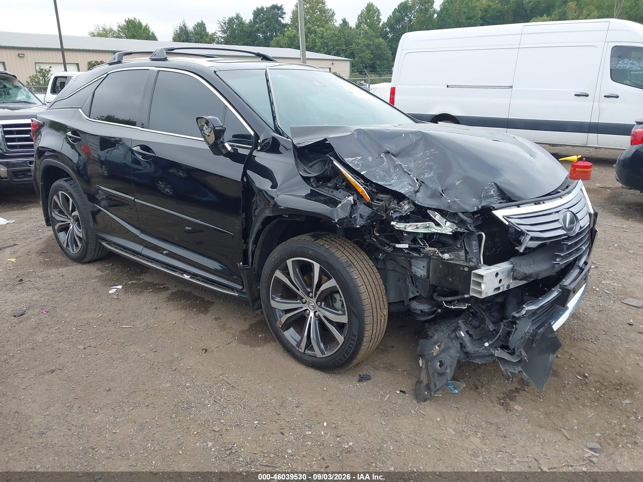 2016 Lexus RX 350 VIN JTJBZMCA4G2008303 — IAAI salvage auction photo