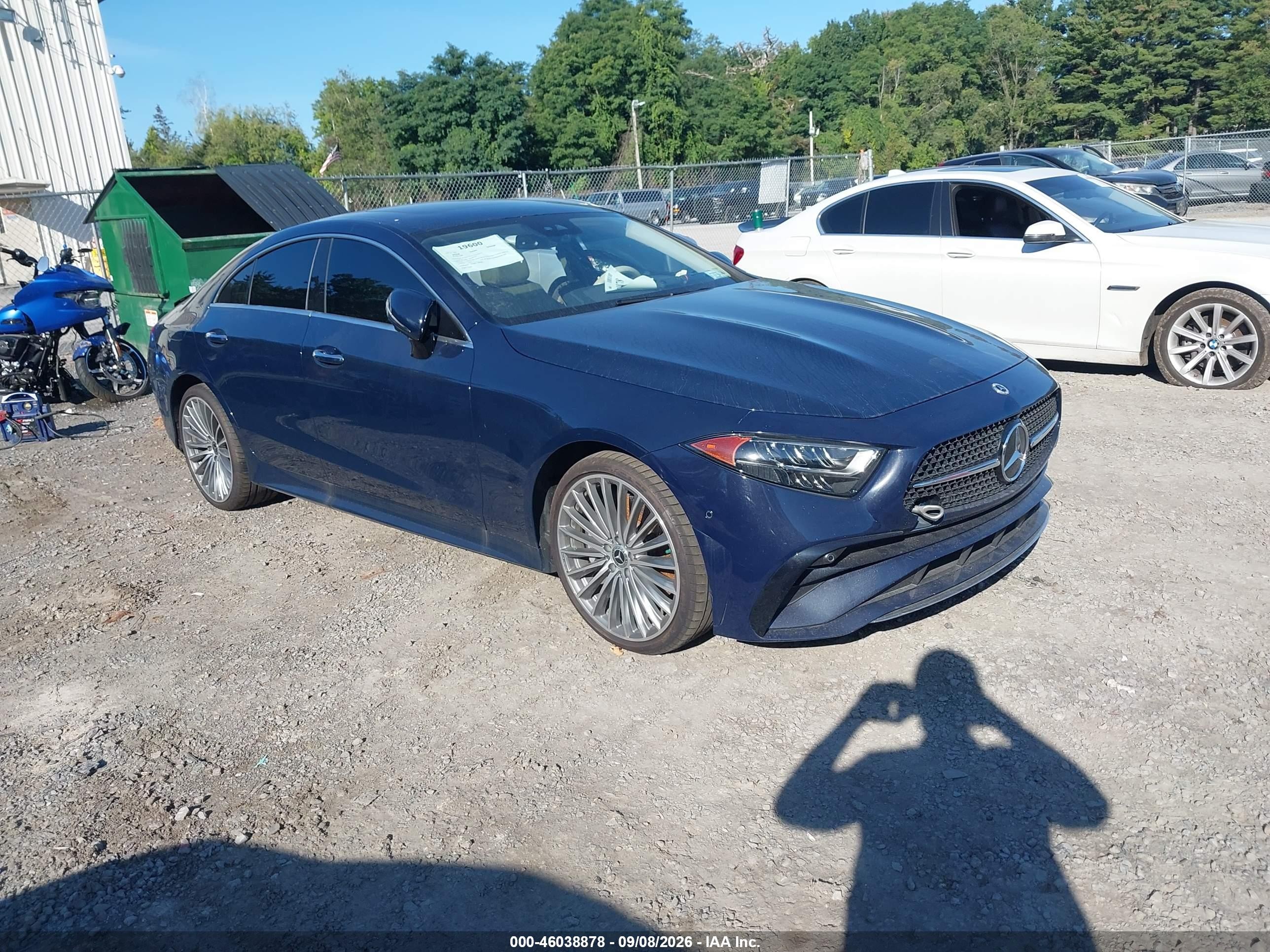 2022 Mercedes-Benz CLS-Class VIN W1K2J5KB6NA096368 — IAAI salvage auction photo