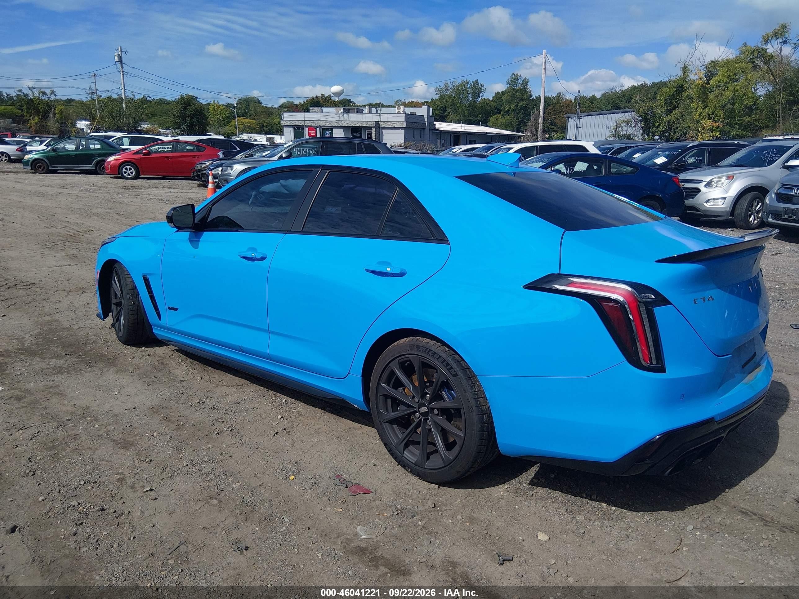 2023 Cadillac Ct4-v VIN 1G6DL5RP5P0411154 IAAI salvage auction — Unknown, Salvage (Massachusetts), sold $15,300 on 2026-10-07 (photo 3)