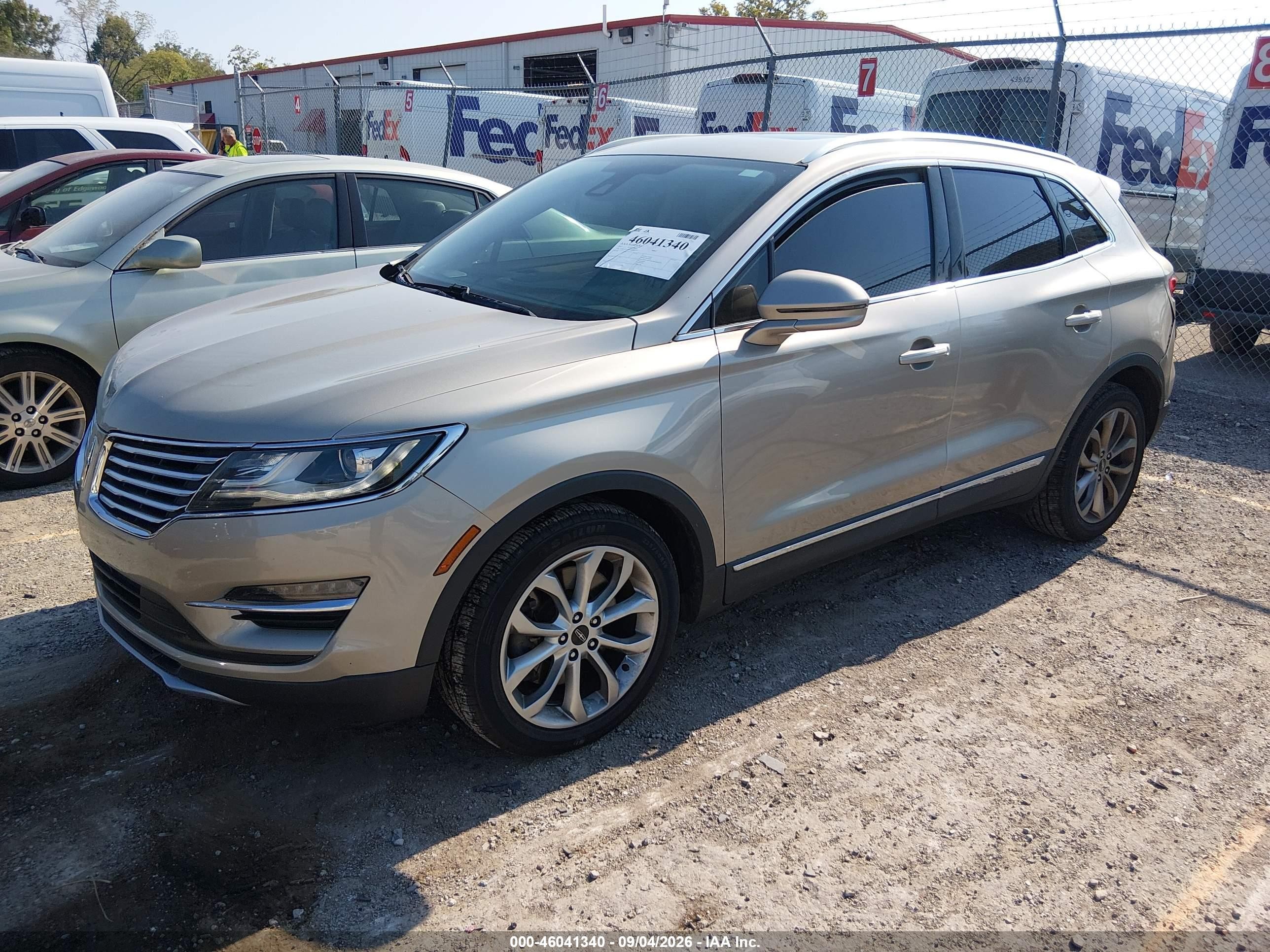 2015 Lincoln MKC VIN 5LMCJ1A93FUJ20284 IAAI salvage auction — Rear End, Salvage (Idaho), sold $850 on 2026-09-19 (photo 2)