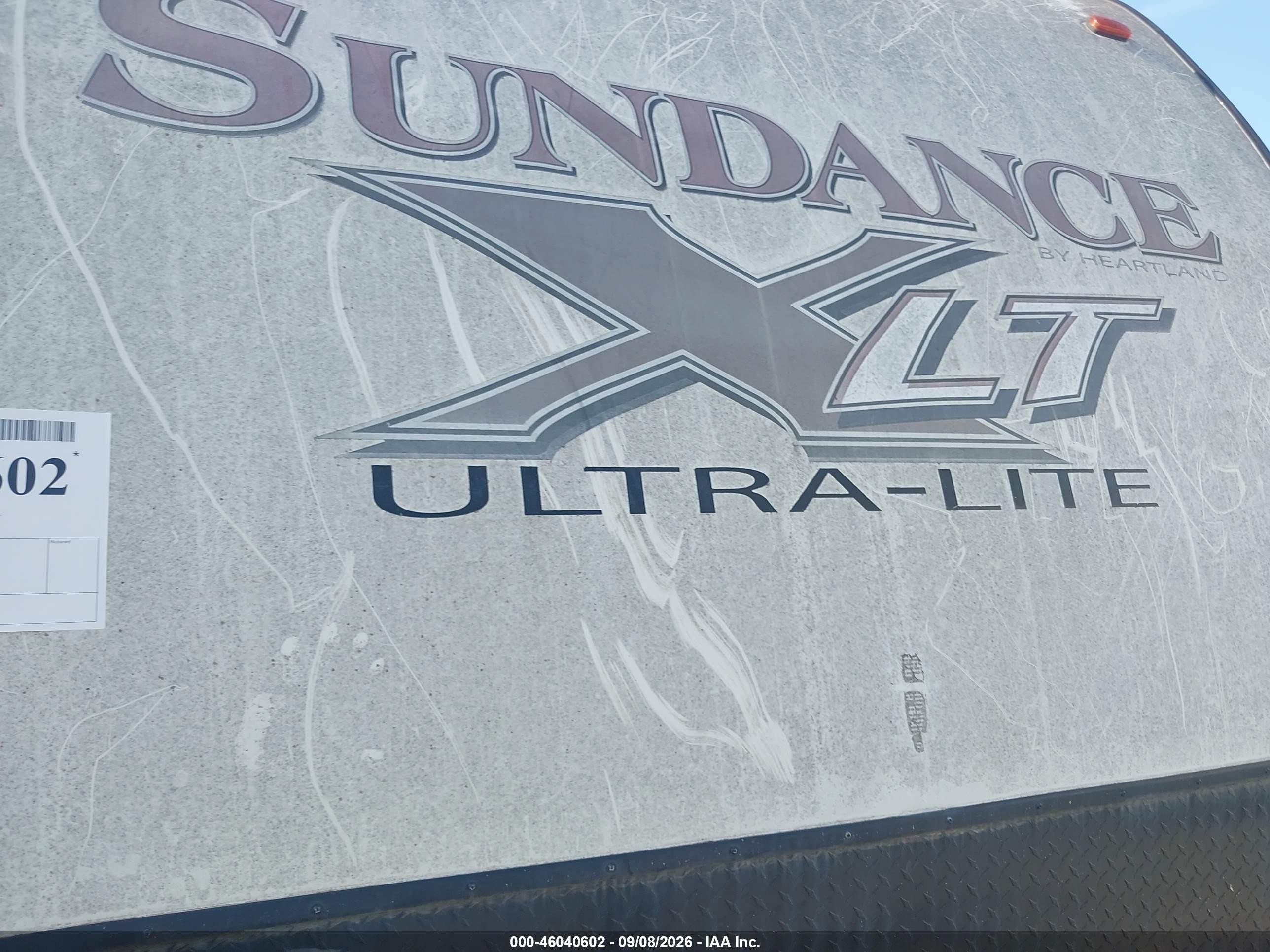 2015 Heartland Sundance VIN 5SFNB3629FE295649 IAAI salvage auction — Top/Roof, Salvage (Missouri), sold $1,075 on 2026-10-07 (photo 7)