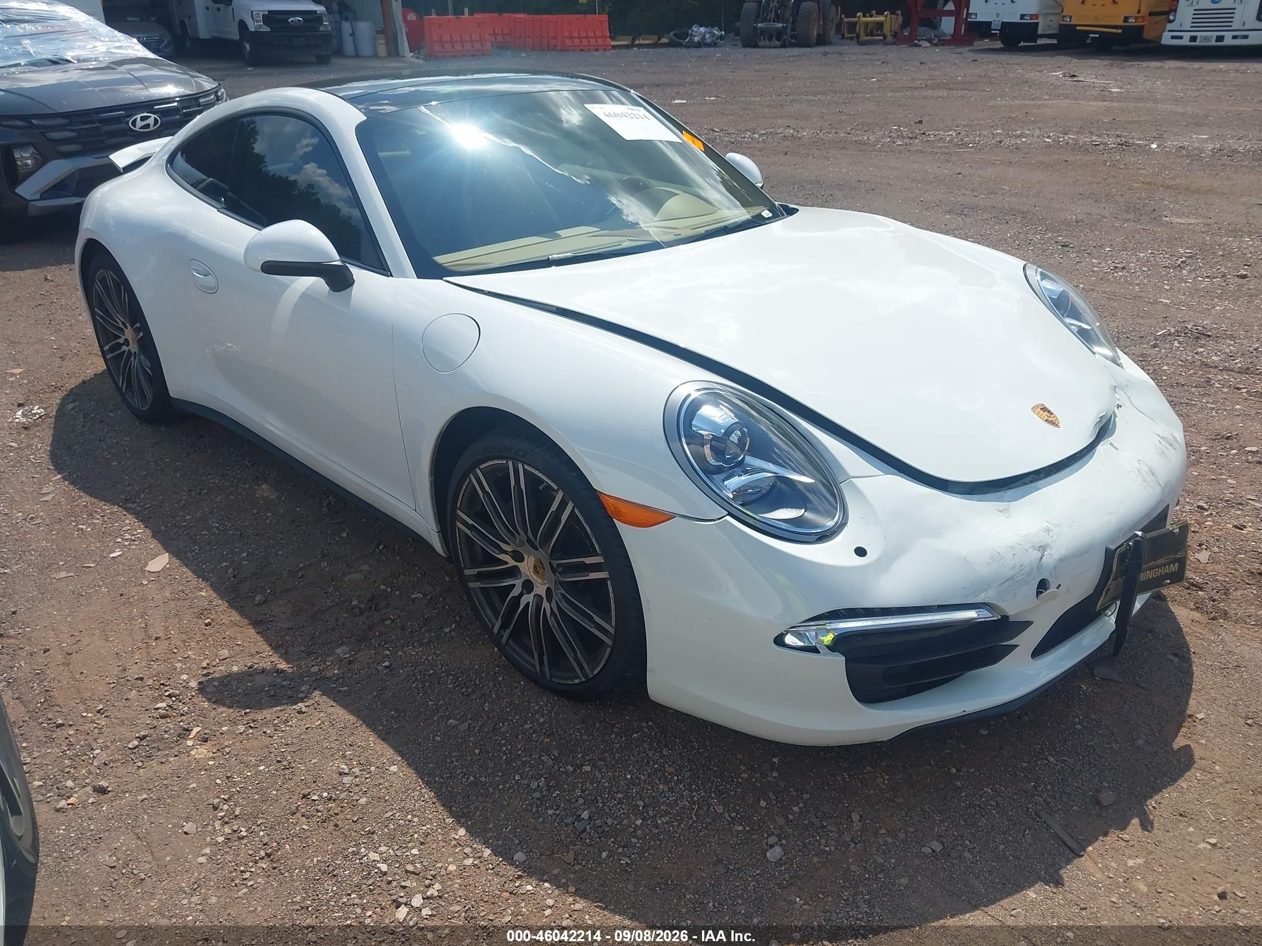 2015 Porsche 911 VIN WP0AA2A93FS106353 — IAAI salvage auction photo